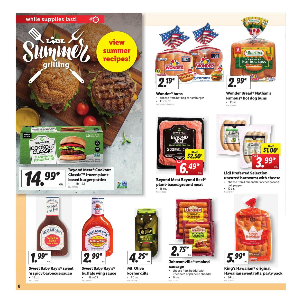 LIDL Weekly Ad from August 26