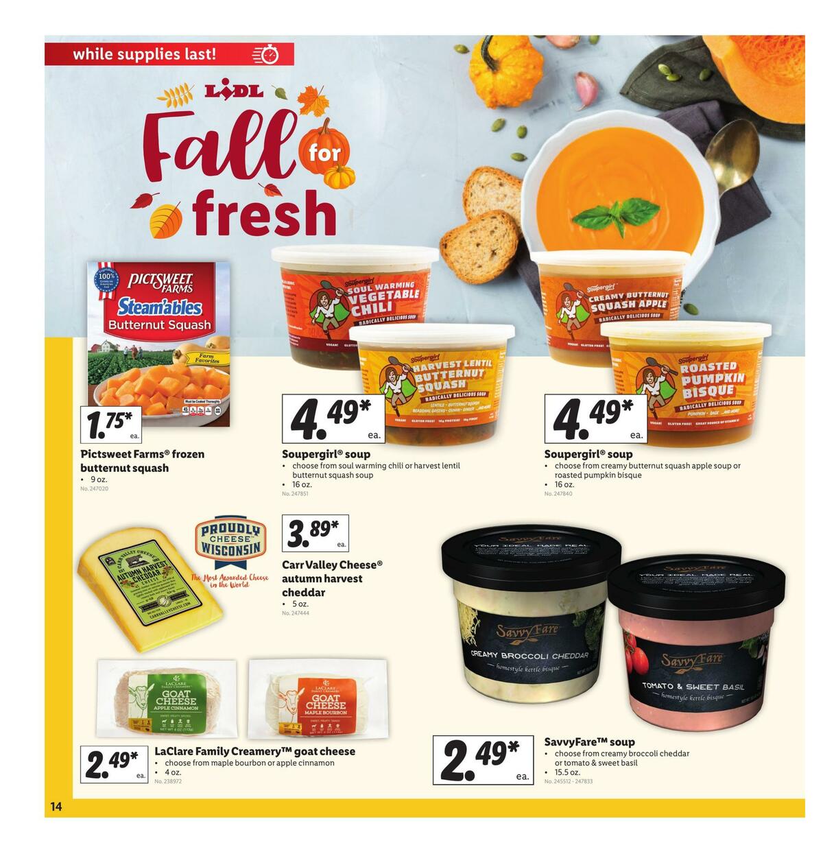 LIDL Weekly Ad from September 9