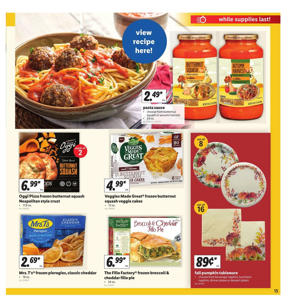 LIDL Weekly Ad from September 9