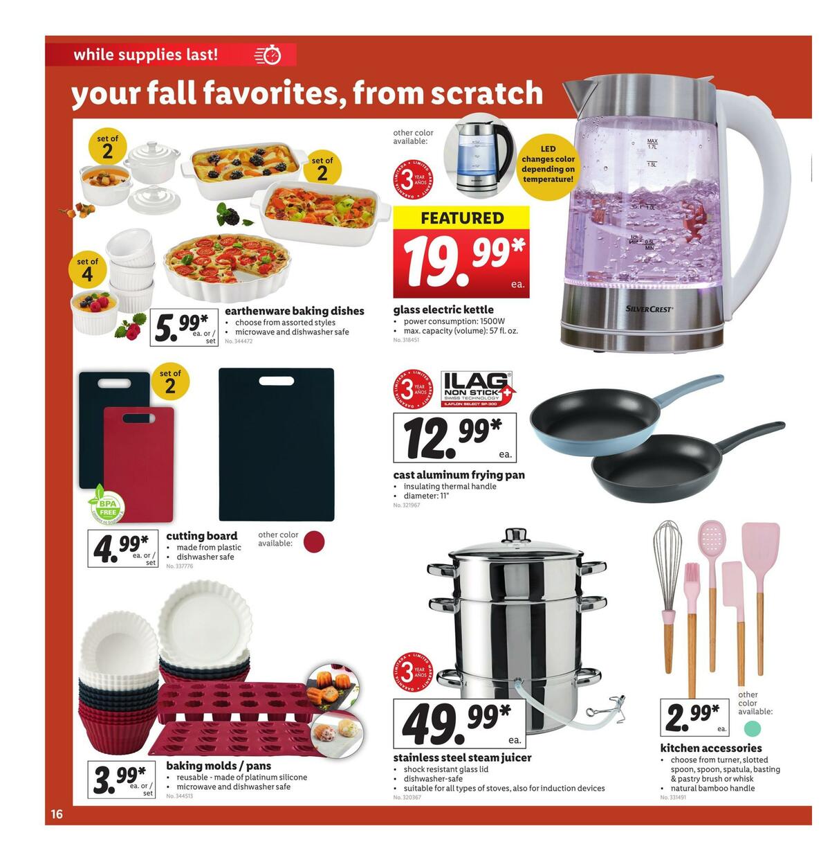 LIDL Weekly Ad from September 9