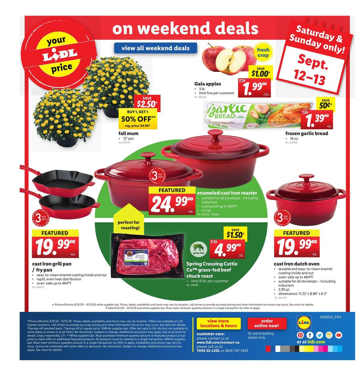 LIDL Weekly Ad from September 9