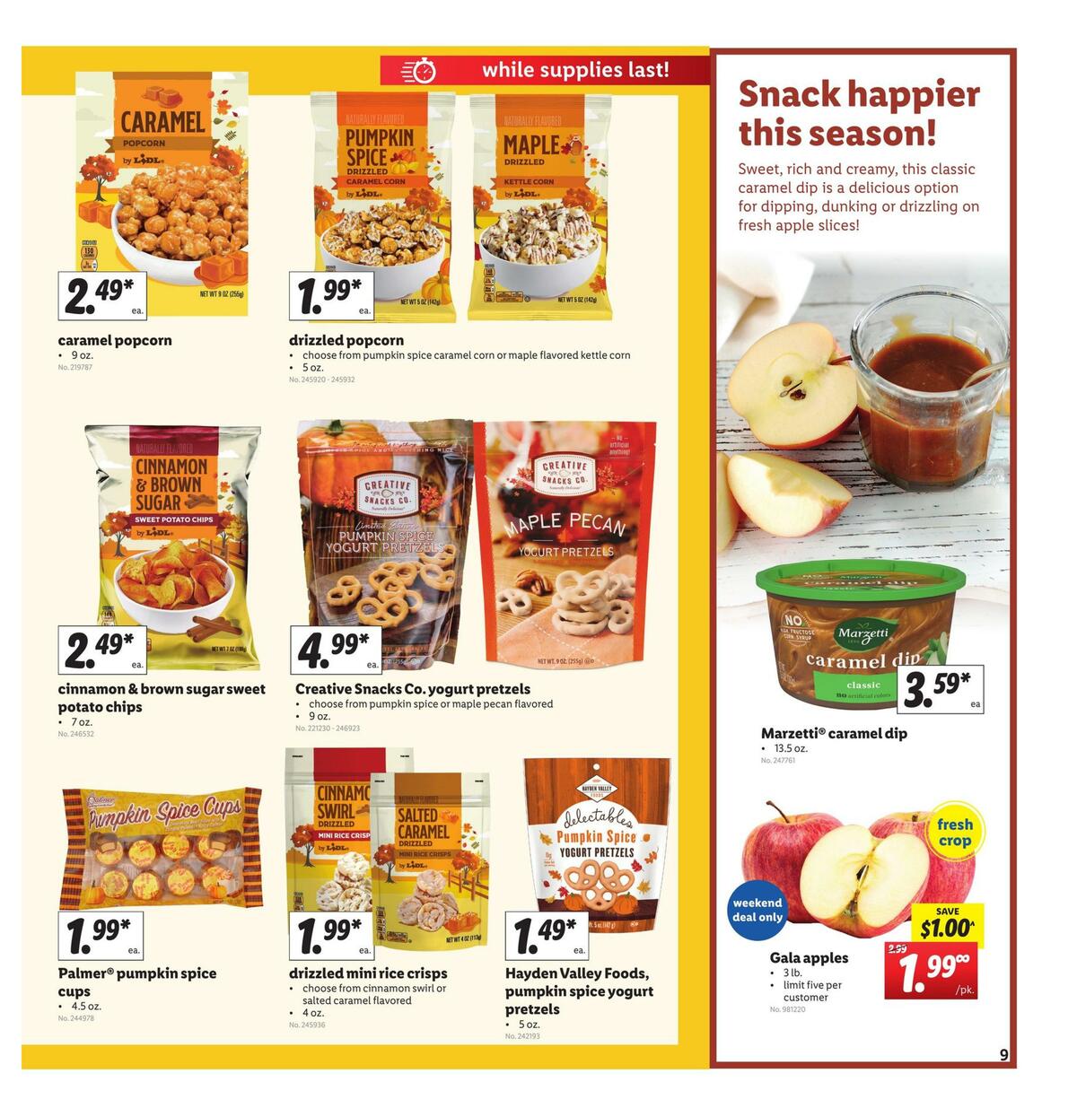 LIDL Weekly Ad from September 9