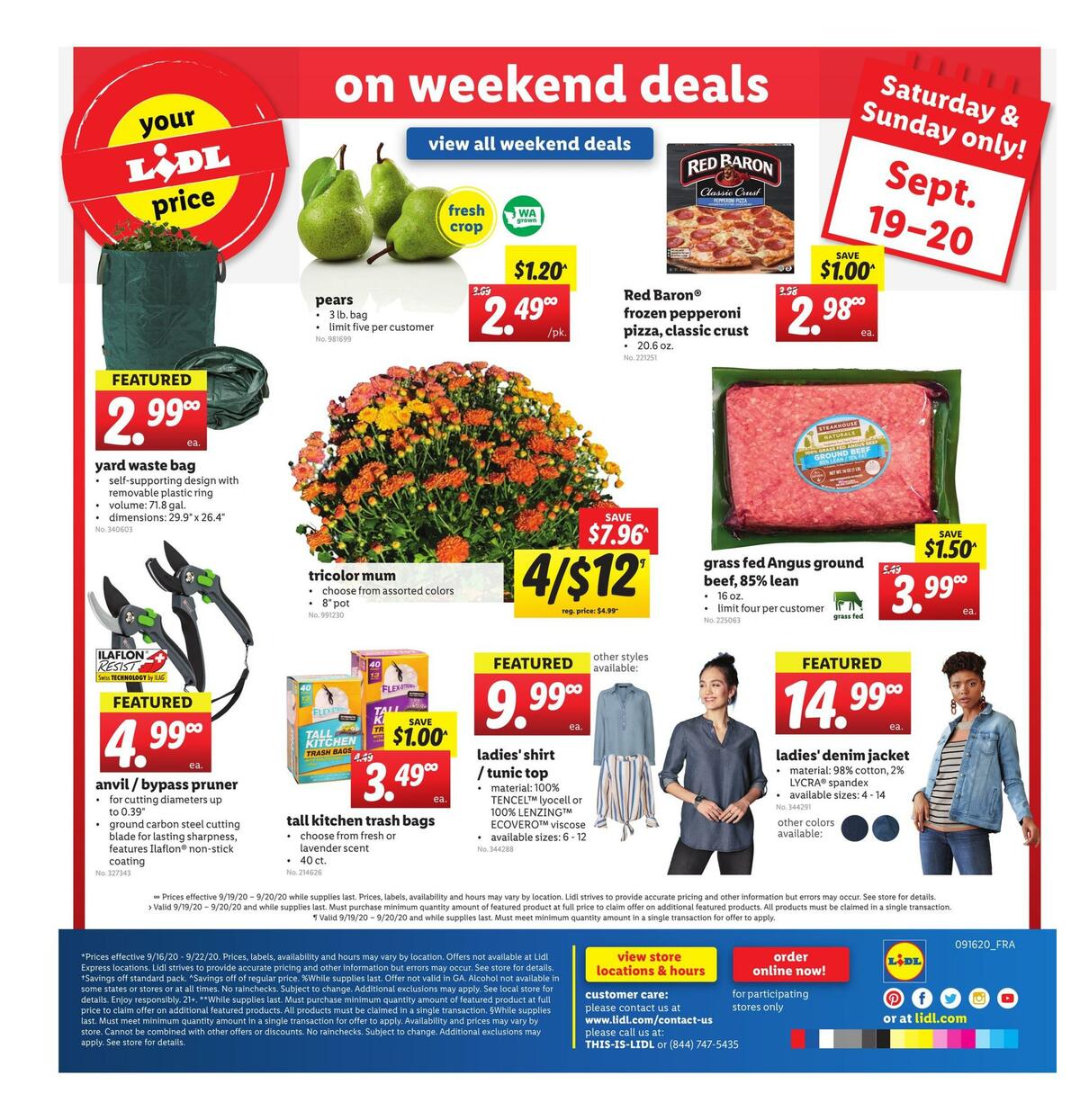 LIDL Weekly Ad from September 16