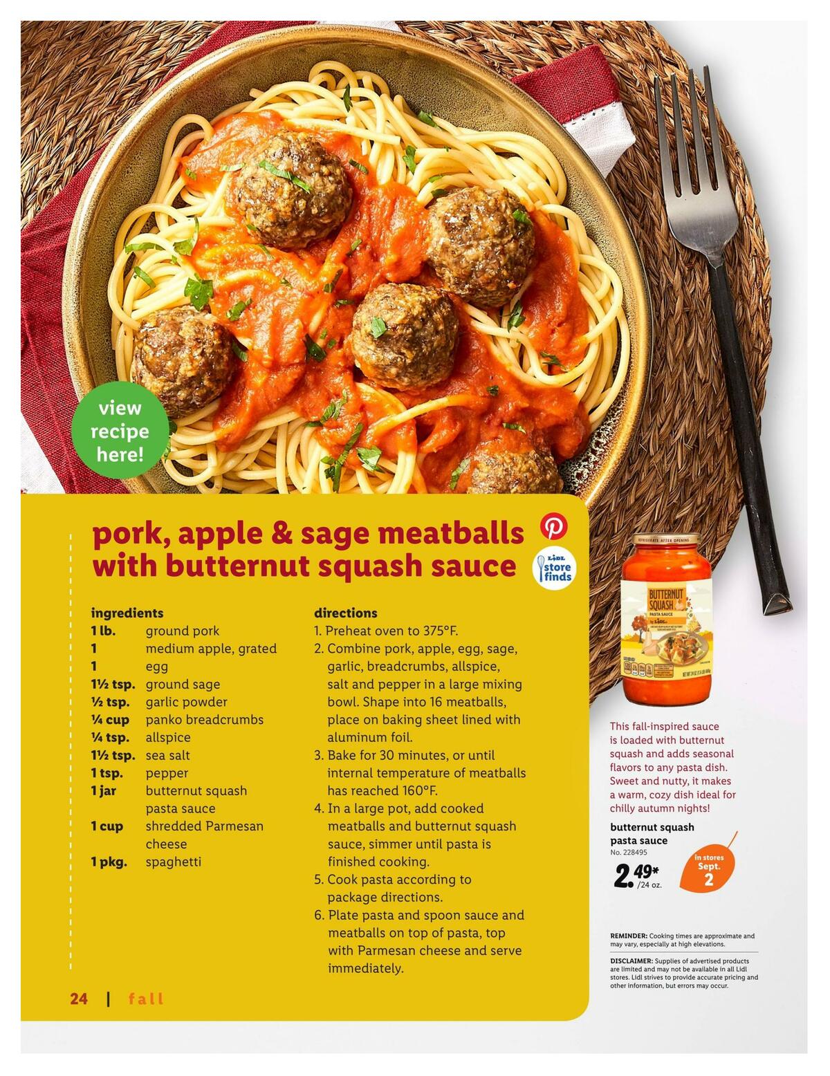 LIDL Magazine Weekly Ad from September 9