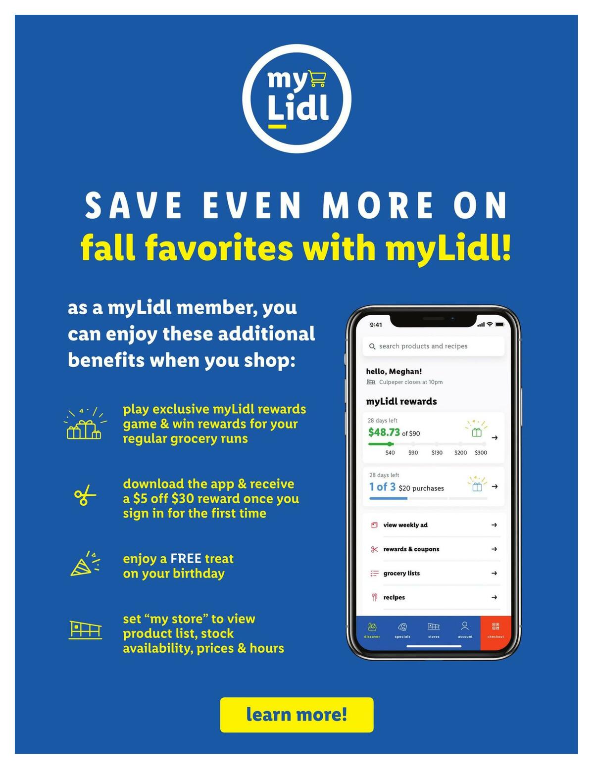 LIDL Magazine Weekly Ad from September 9