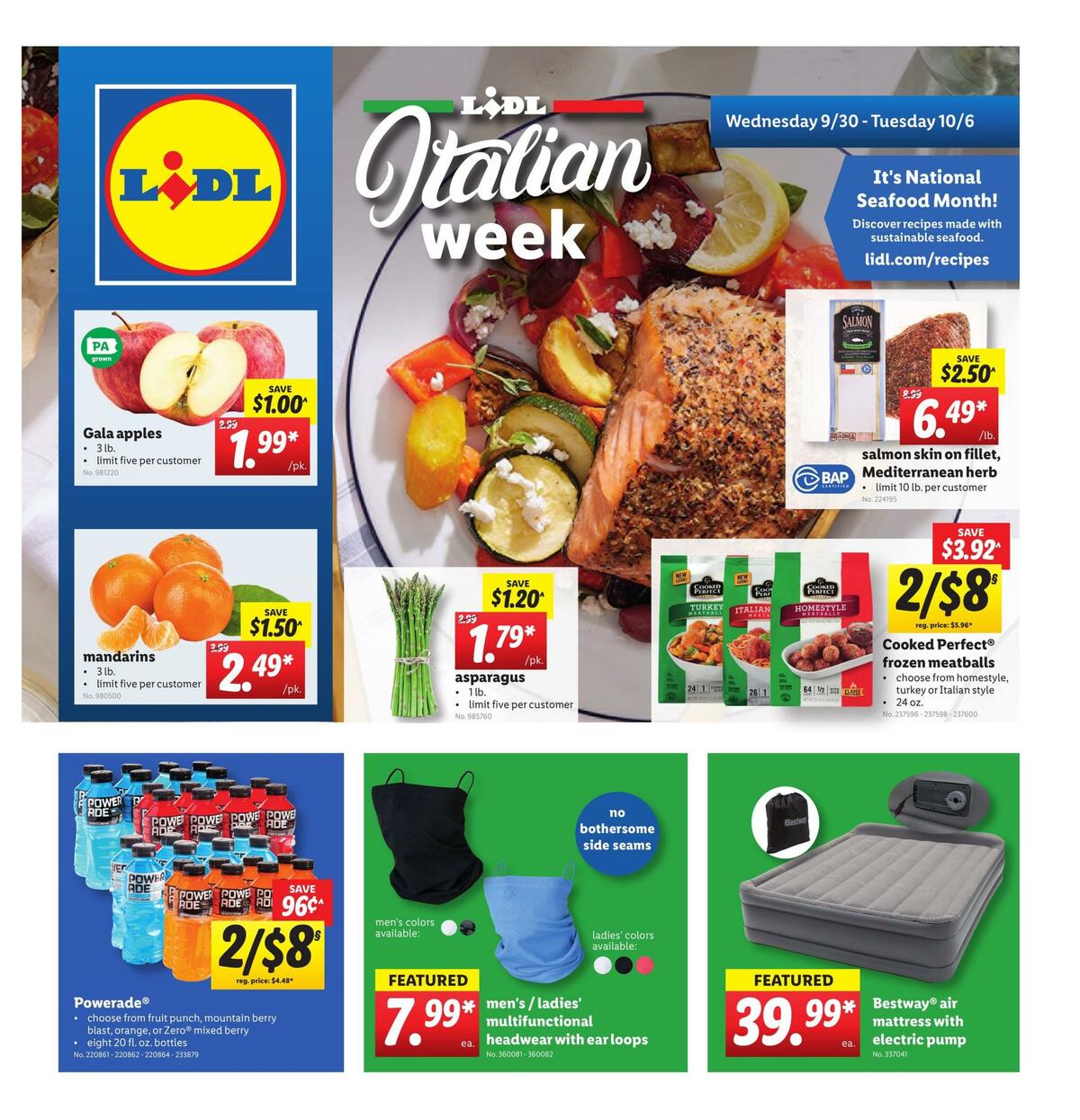 LIDL Weekly Ad from September 30