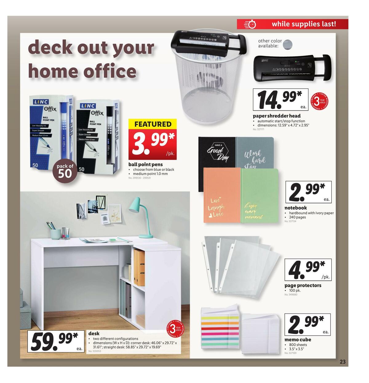 LIDL Weekly Ad from September 30