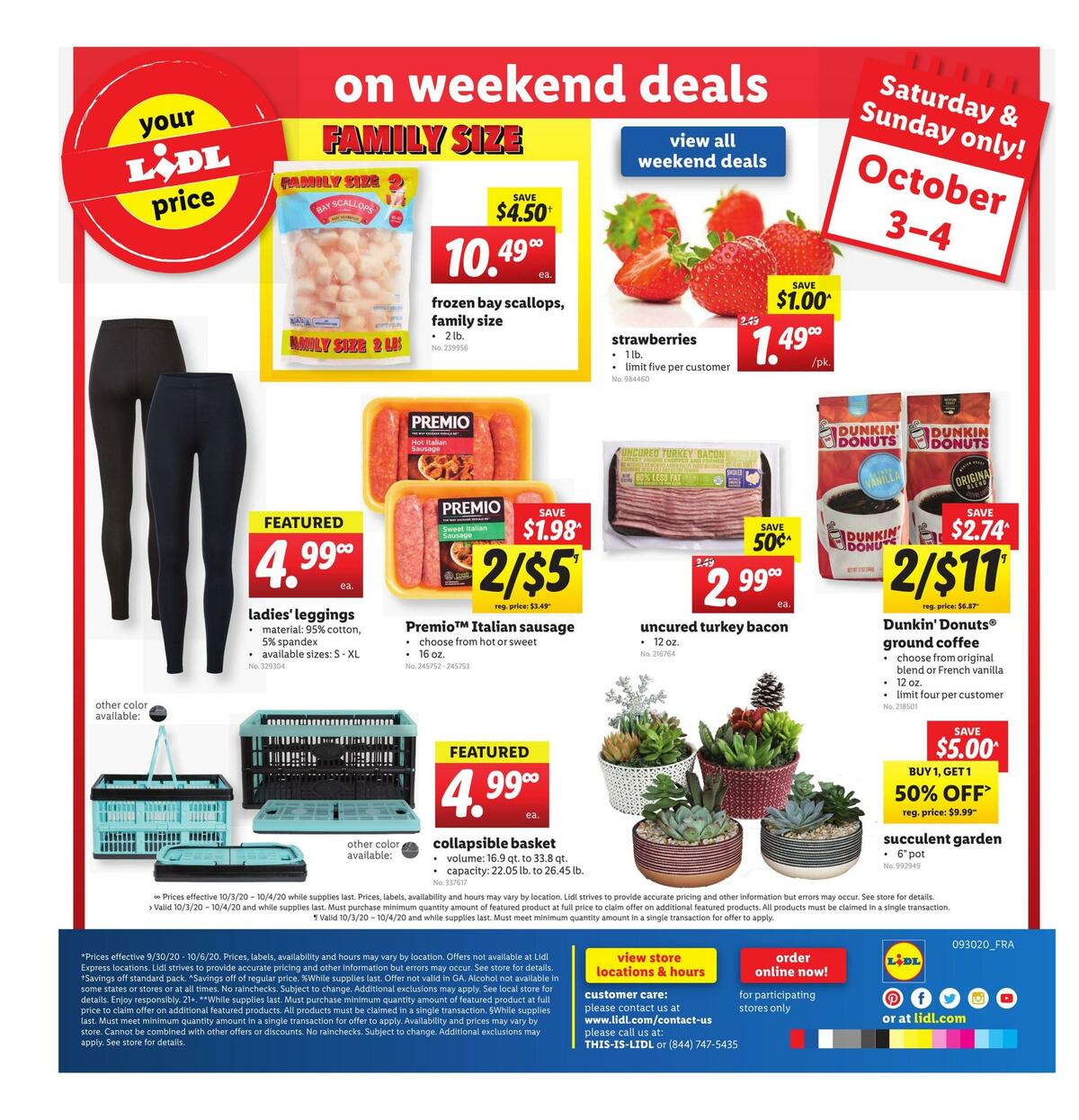 LIDL Weekly Ad from September 30