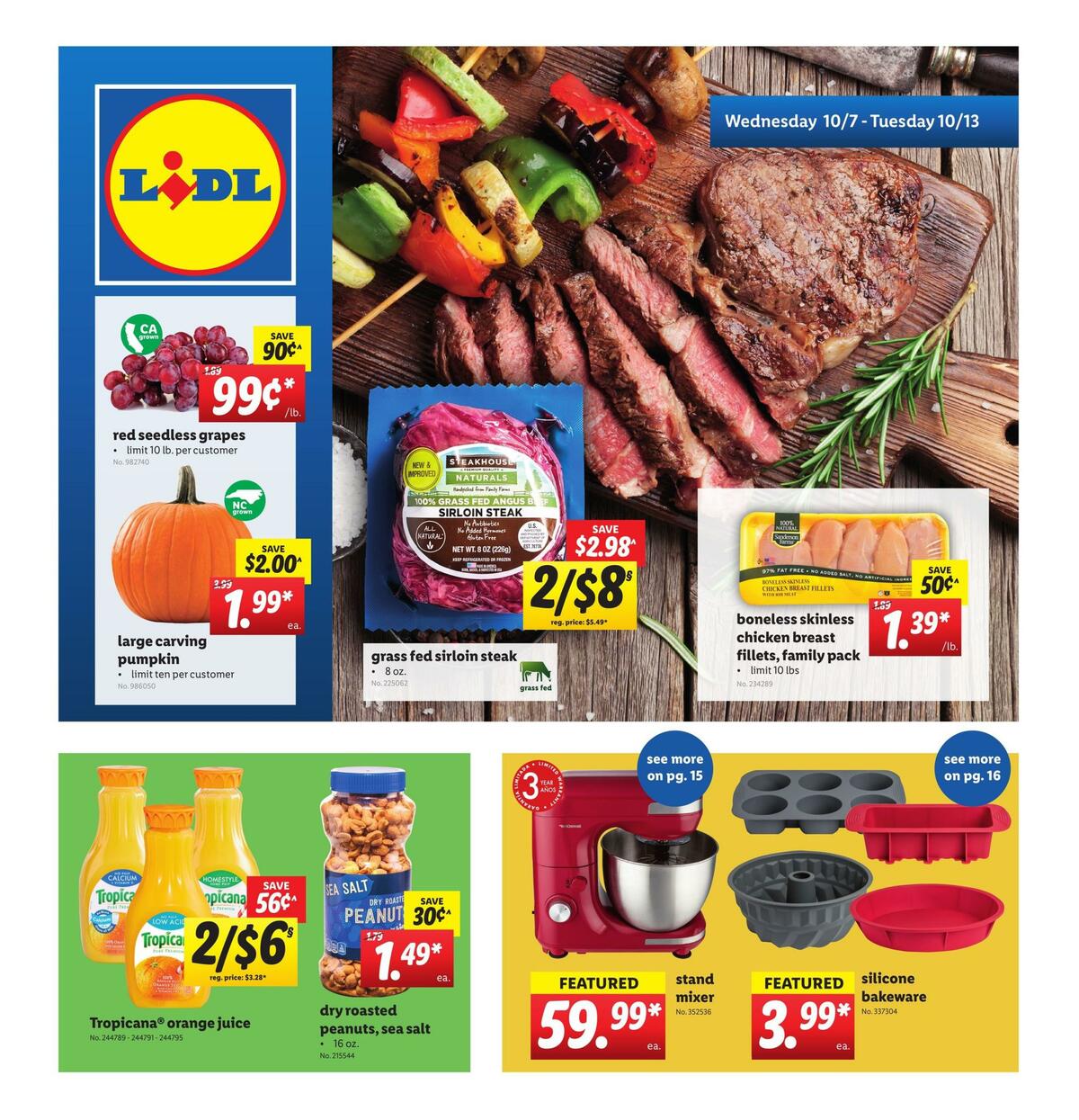 LIDL Weekly Ad from October 7