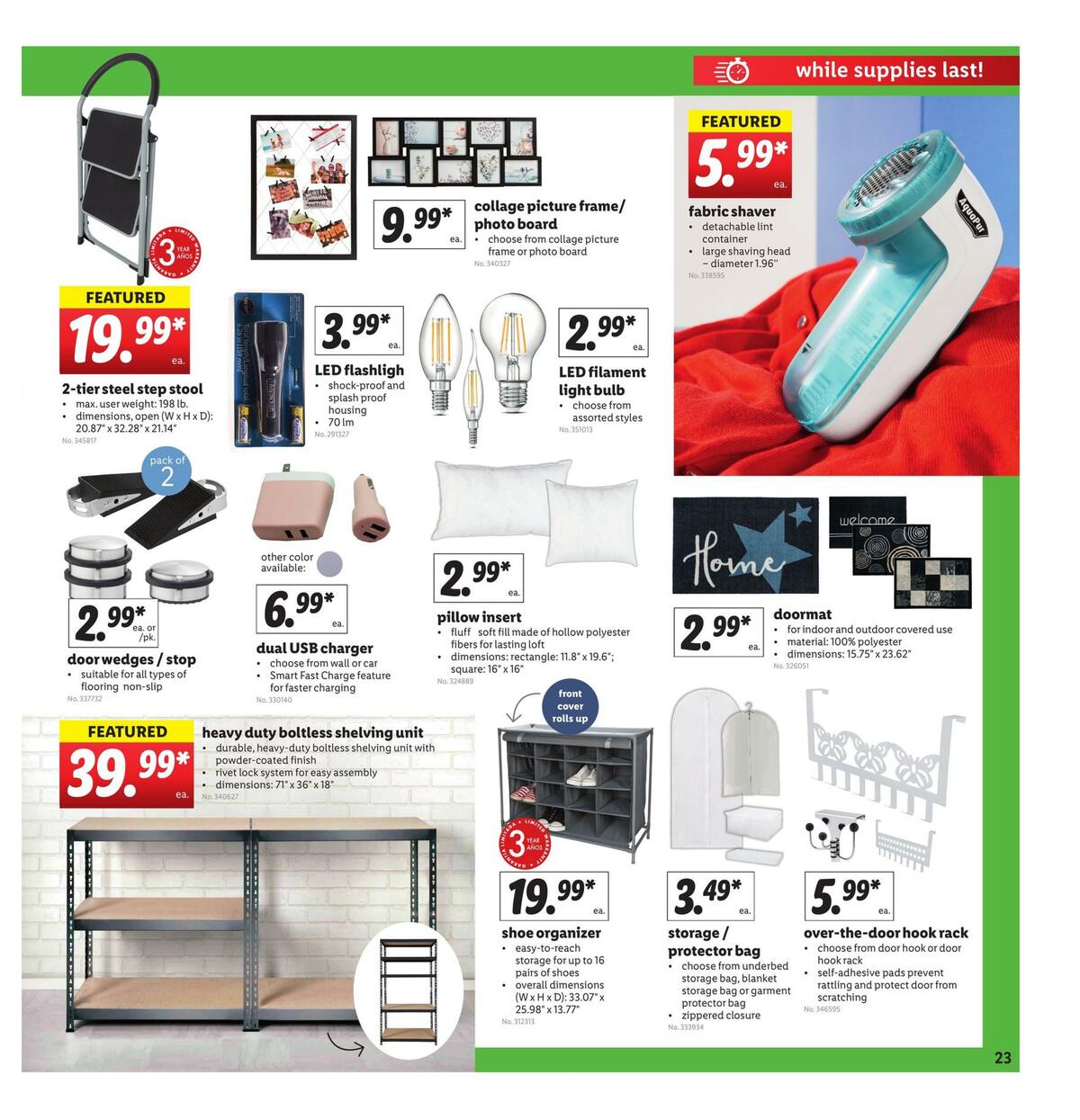 LIDL Weekly Ad from October 7