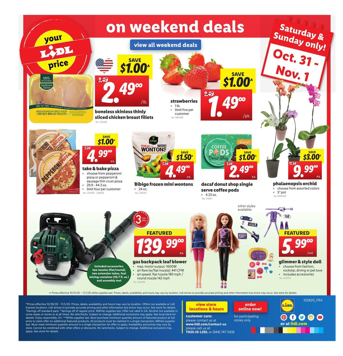 LIDL Weekly Ad from October 28