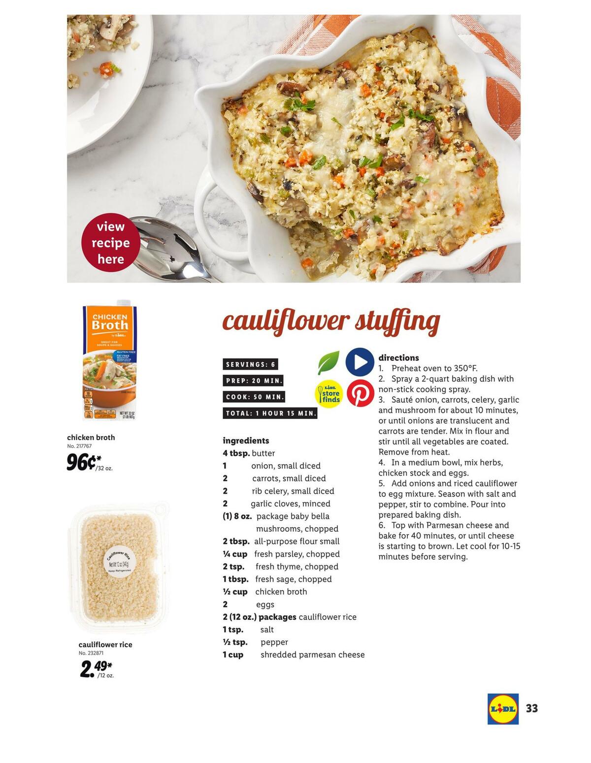 LIDL Magazine Weekly Ad from October 28