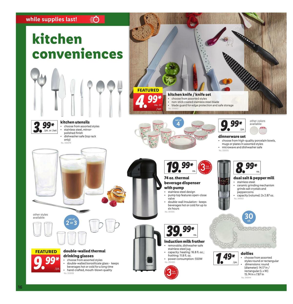 LIDL Weekly Ad from November 11