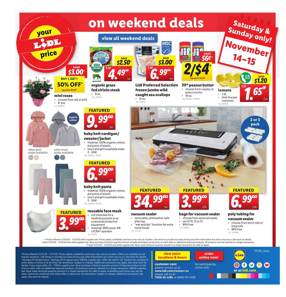 LIDL Weekly Ad from November 11