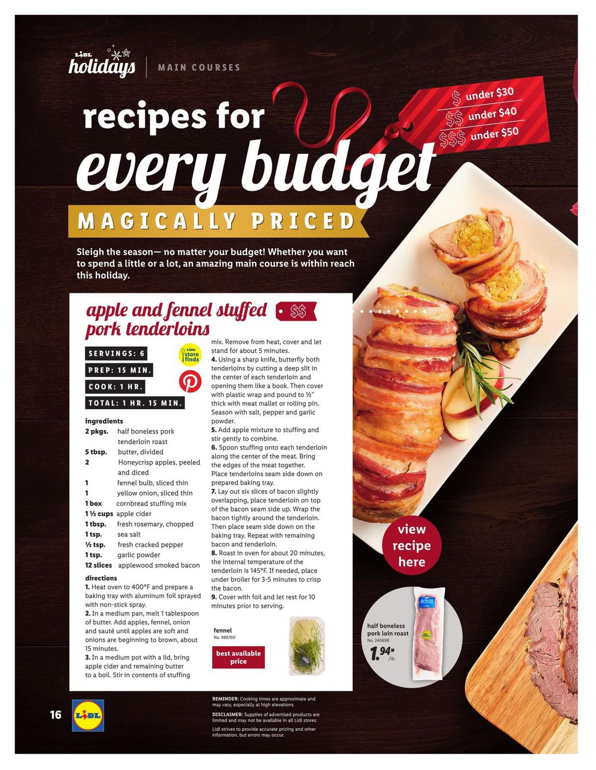 LIDL Magazine Weekly Ad from November 25