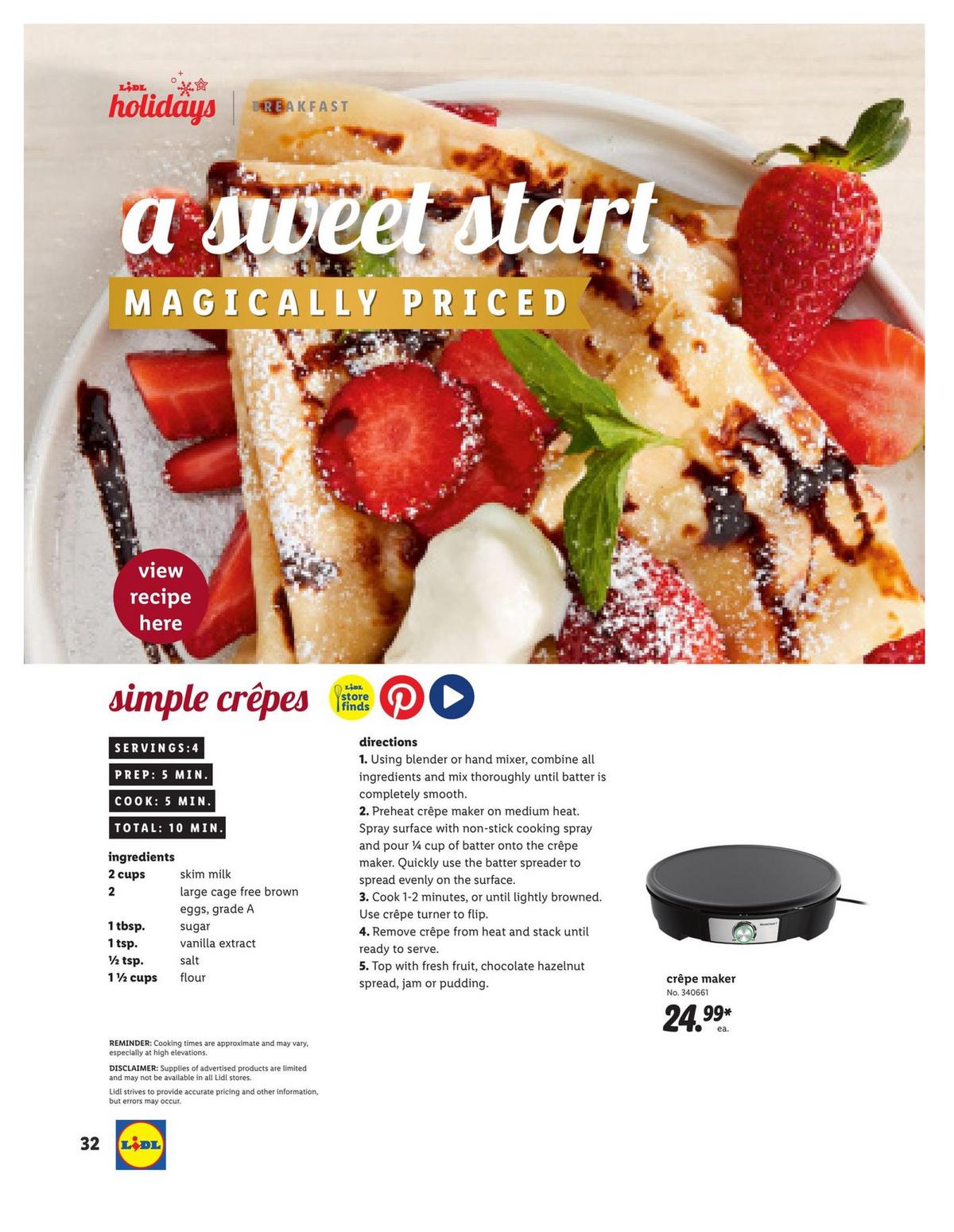 LIDL Magazine Weekly Ad from November 25