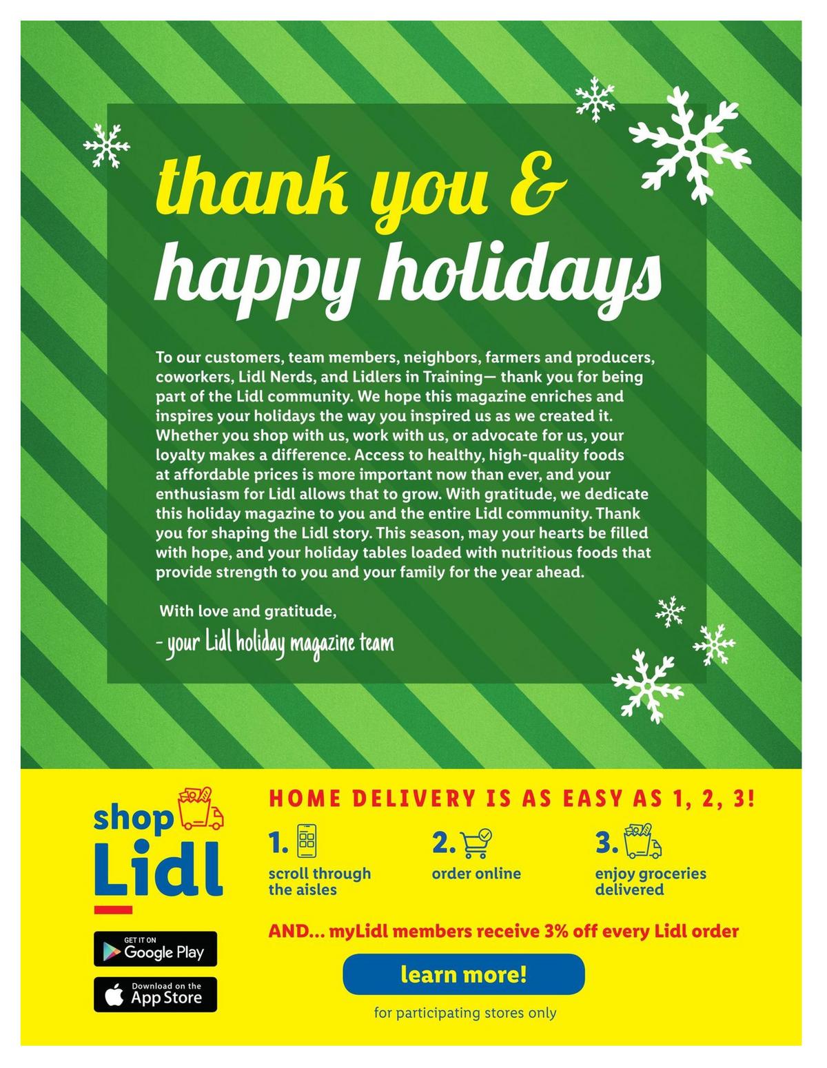 LIDL Magazine Weekly Ad from November 25