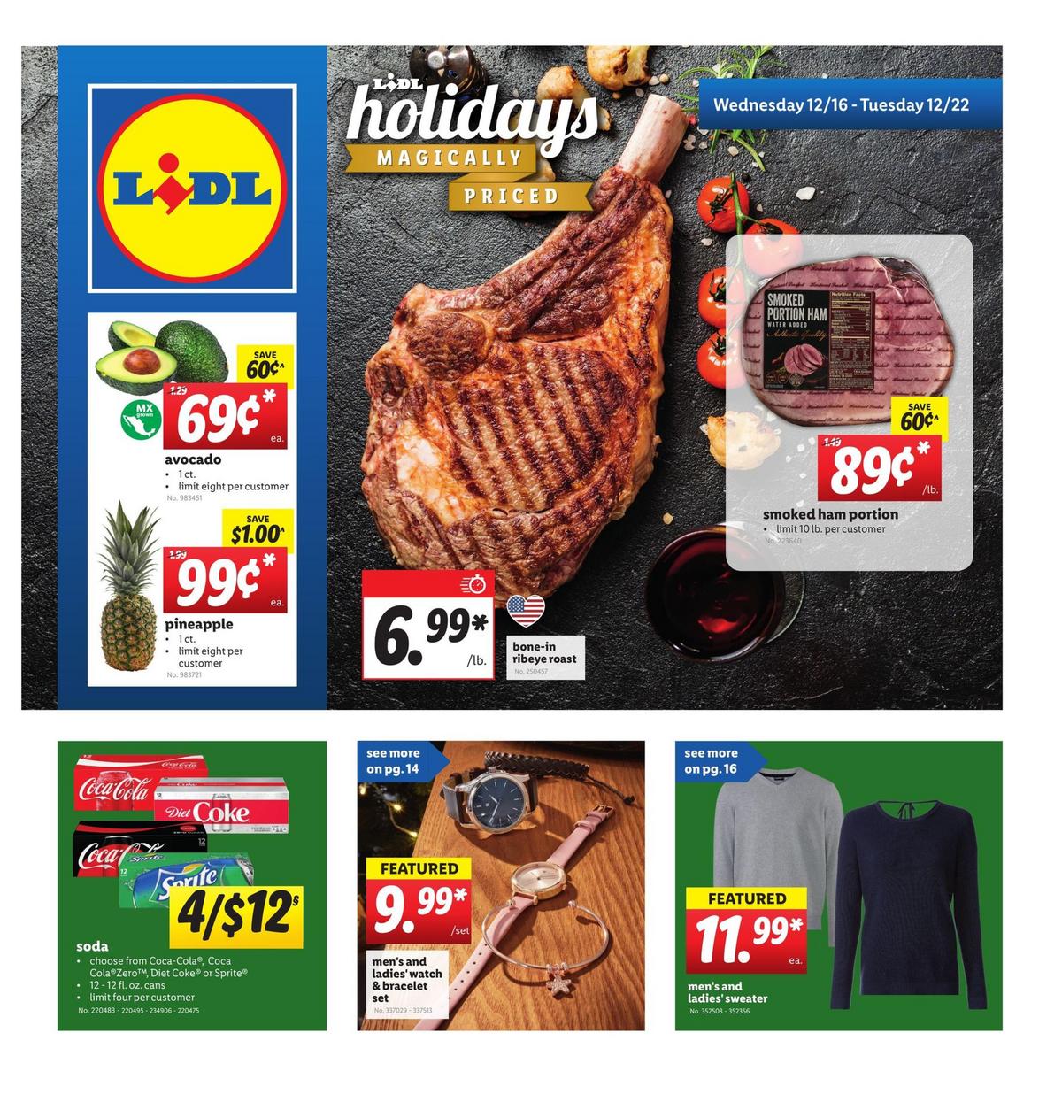 LIDL Weekly Ad from December 16