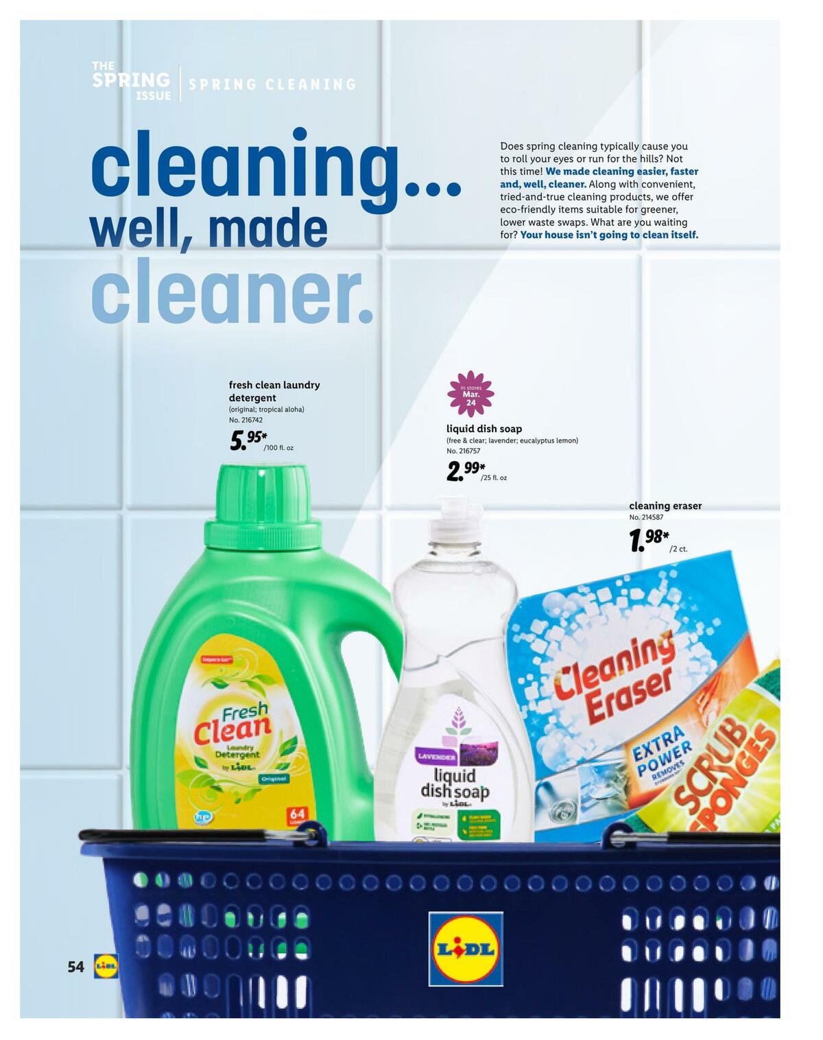 LIDL Magazine Weekly Ad from March 10