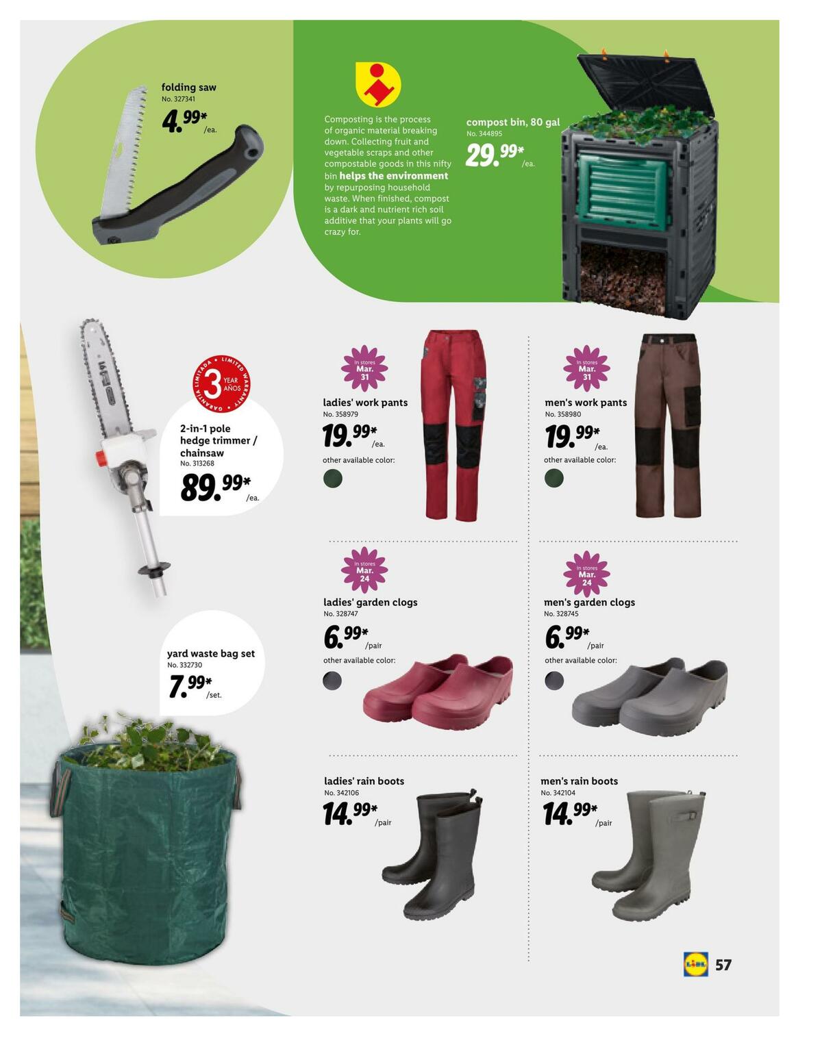LIDL Magazine Weekly Ad from March 10