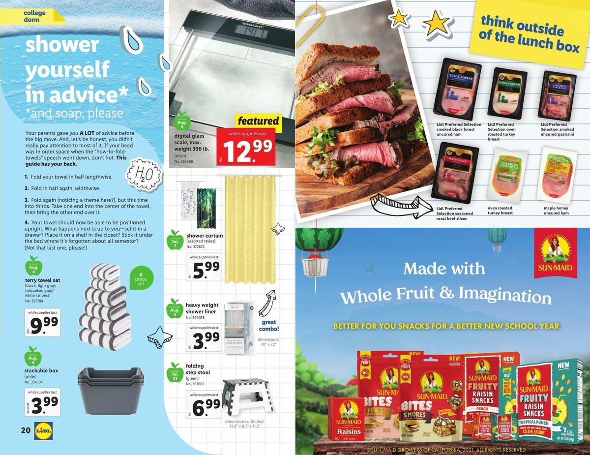 LIDL Magazine Weekly Ad from July 7