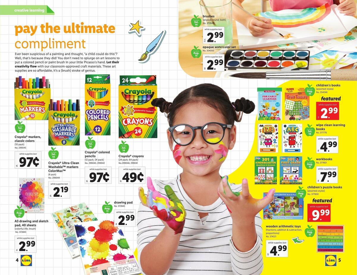 LIDL Magazine Weekly Ad from July 7
