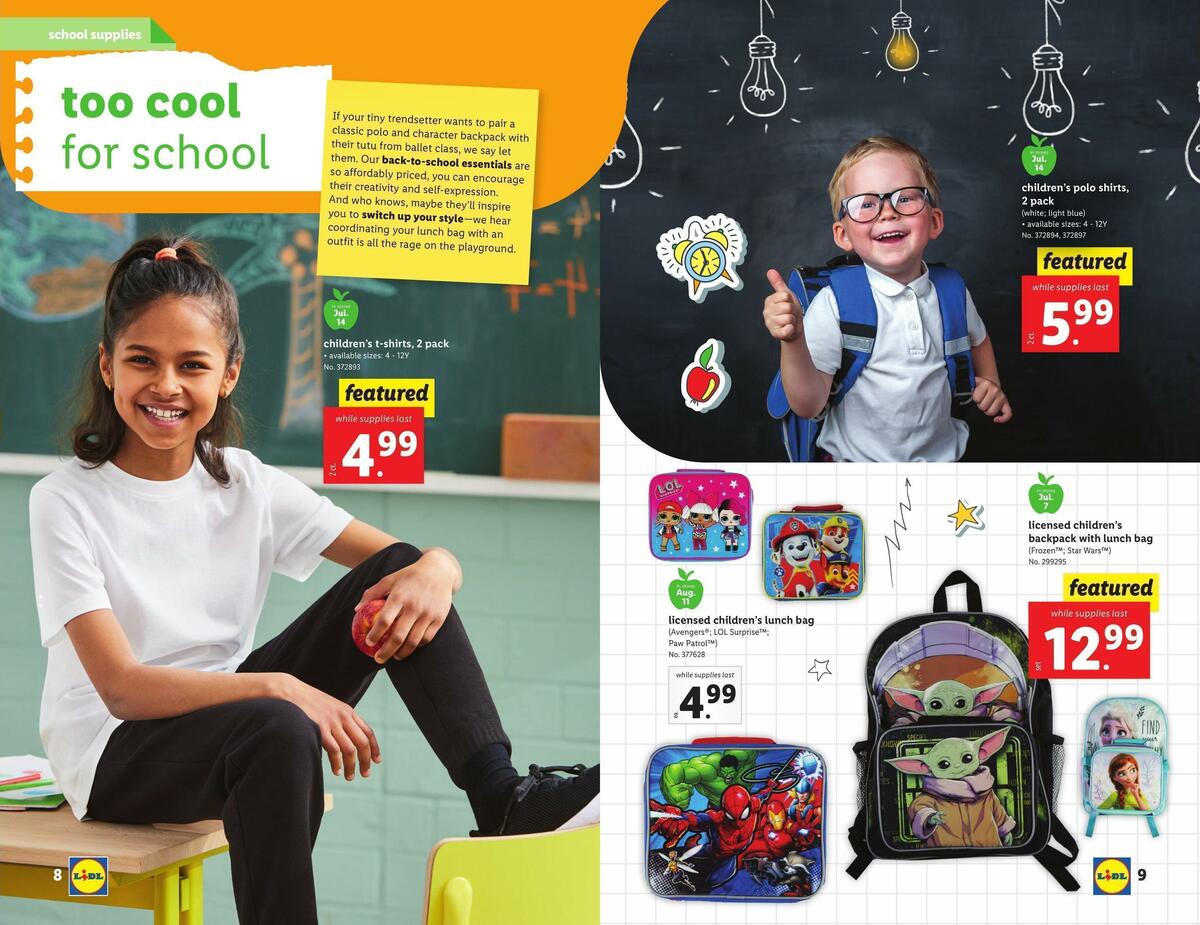 LIDL Magazine Weekly Ad from July 7