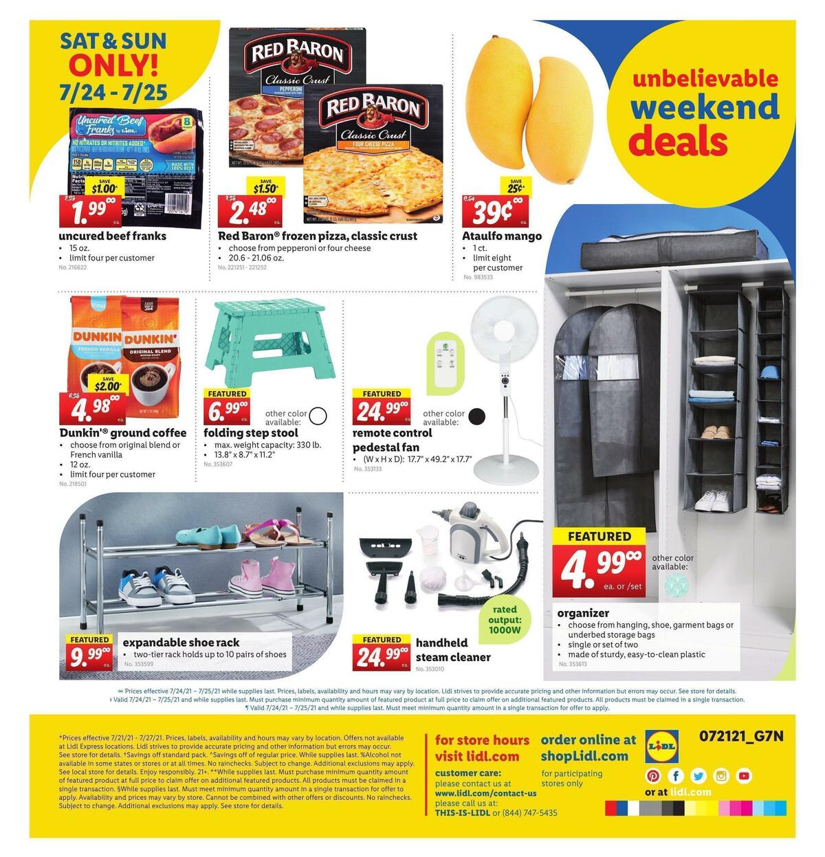 LIDL Weekly Ad from July 21