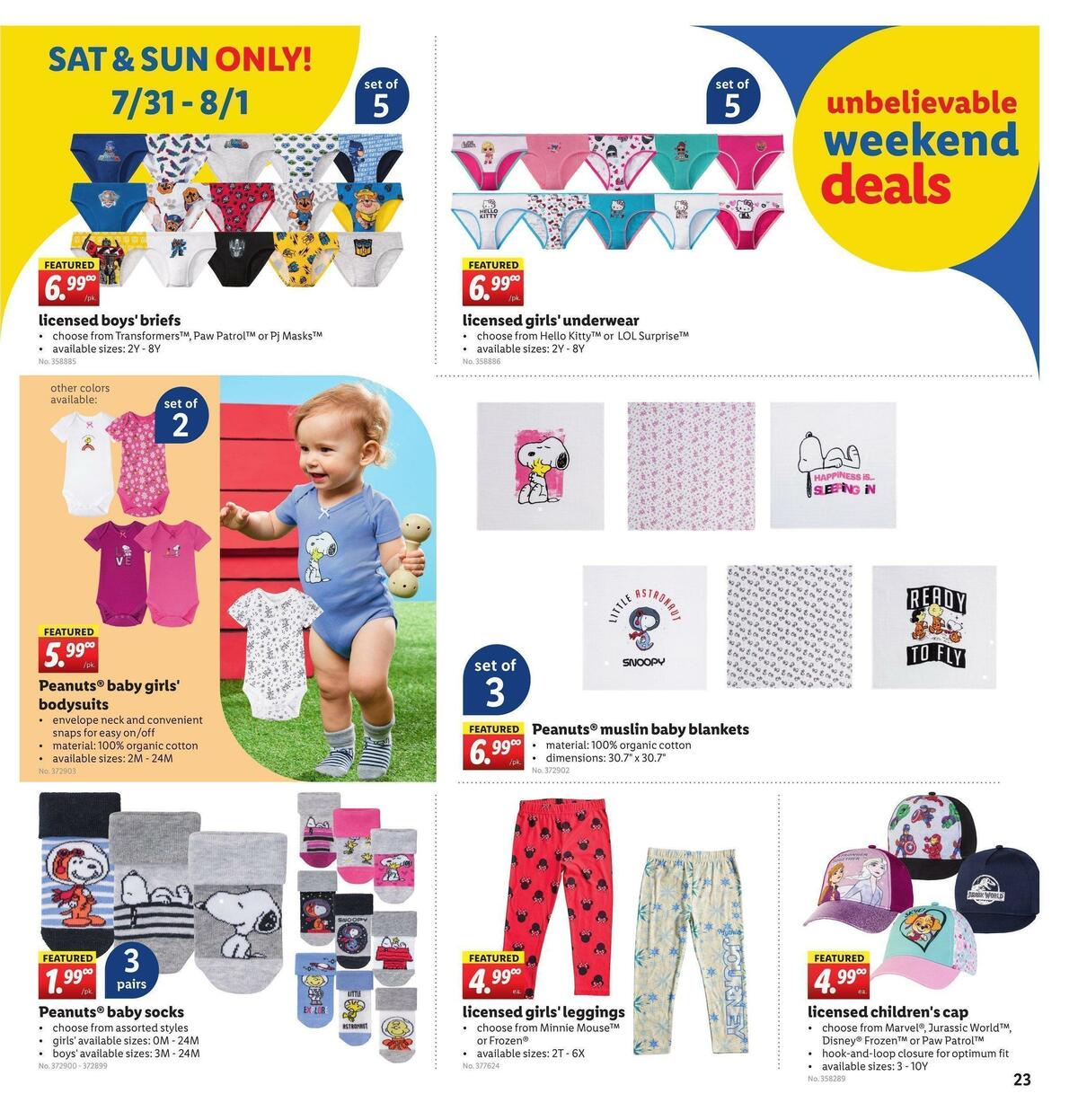 LIDL Weekly Ad from July 28