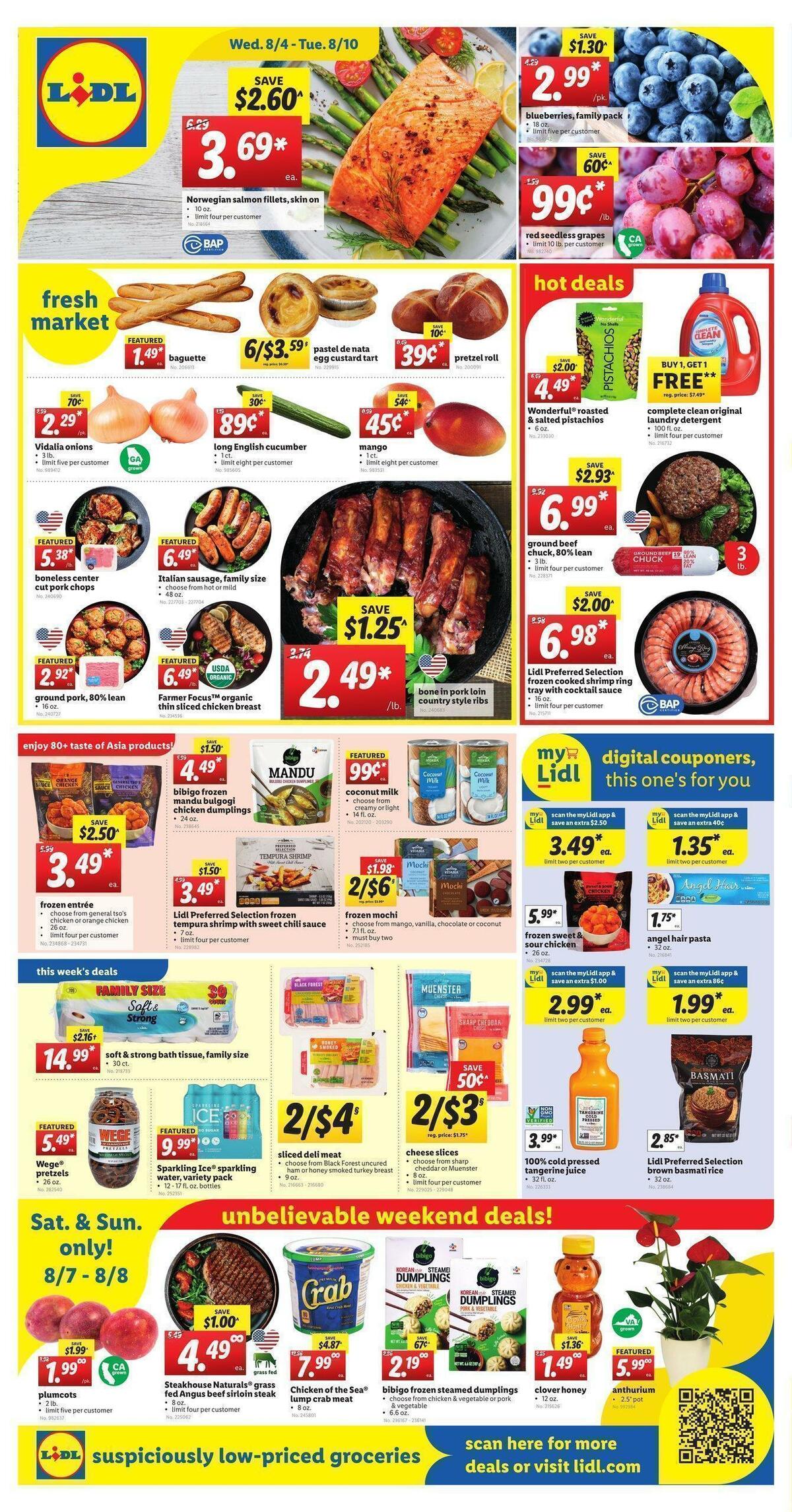 LIDL Weekly Ad from August 4