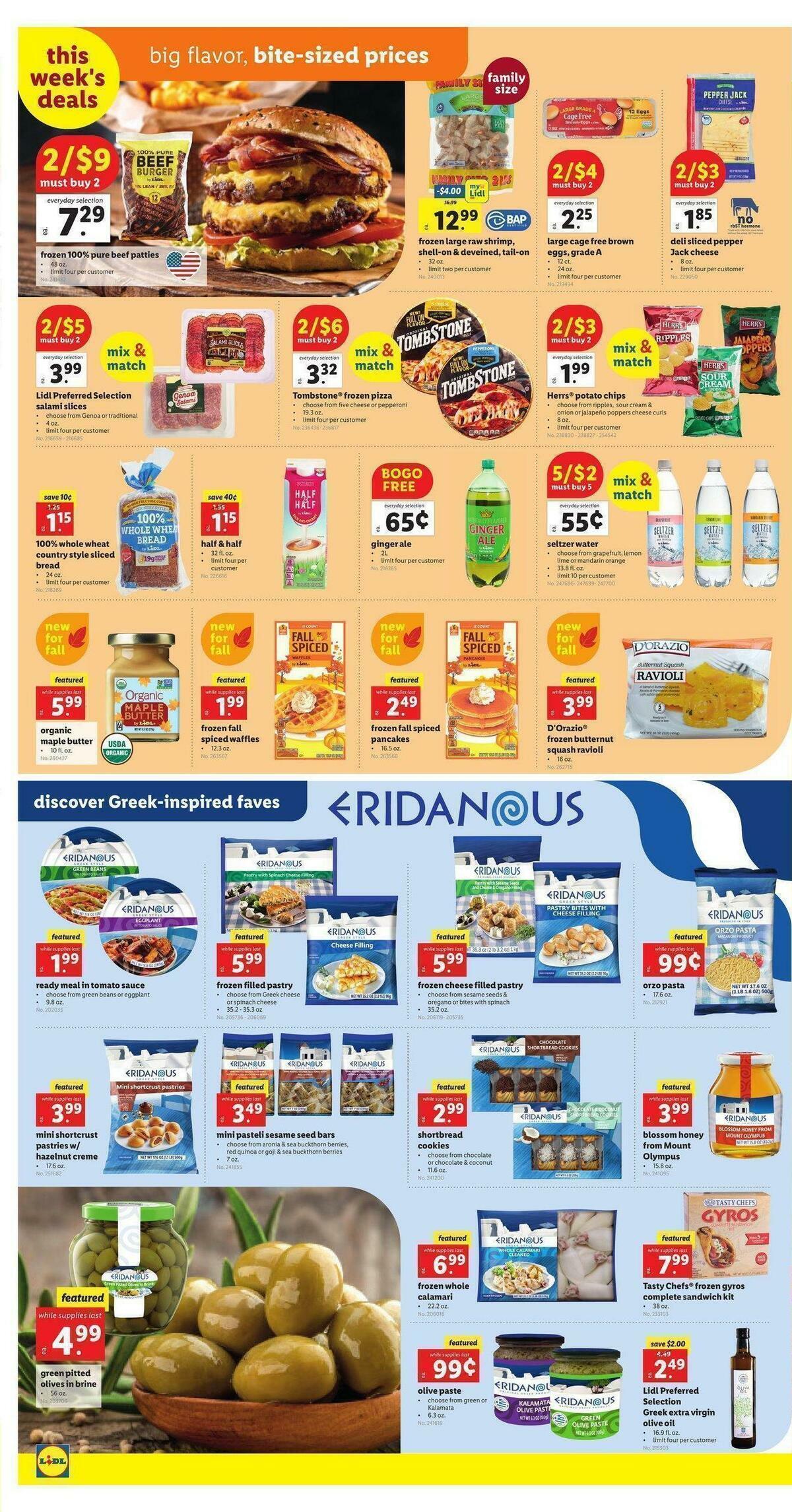 LIDL Weekly Ad from September 15