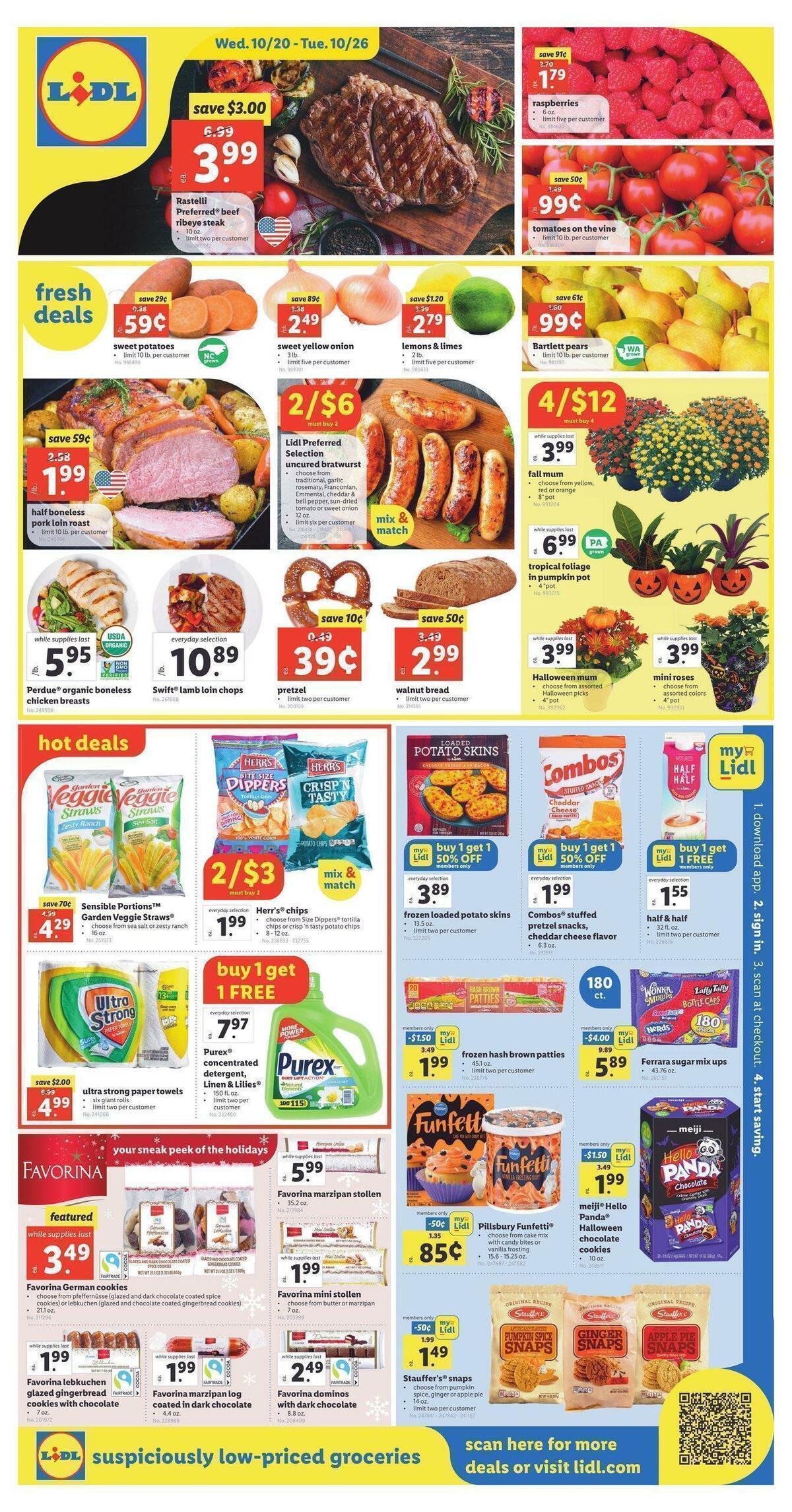 LIDL Weekly Ad from October 20