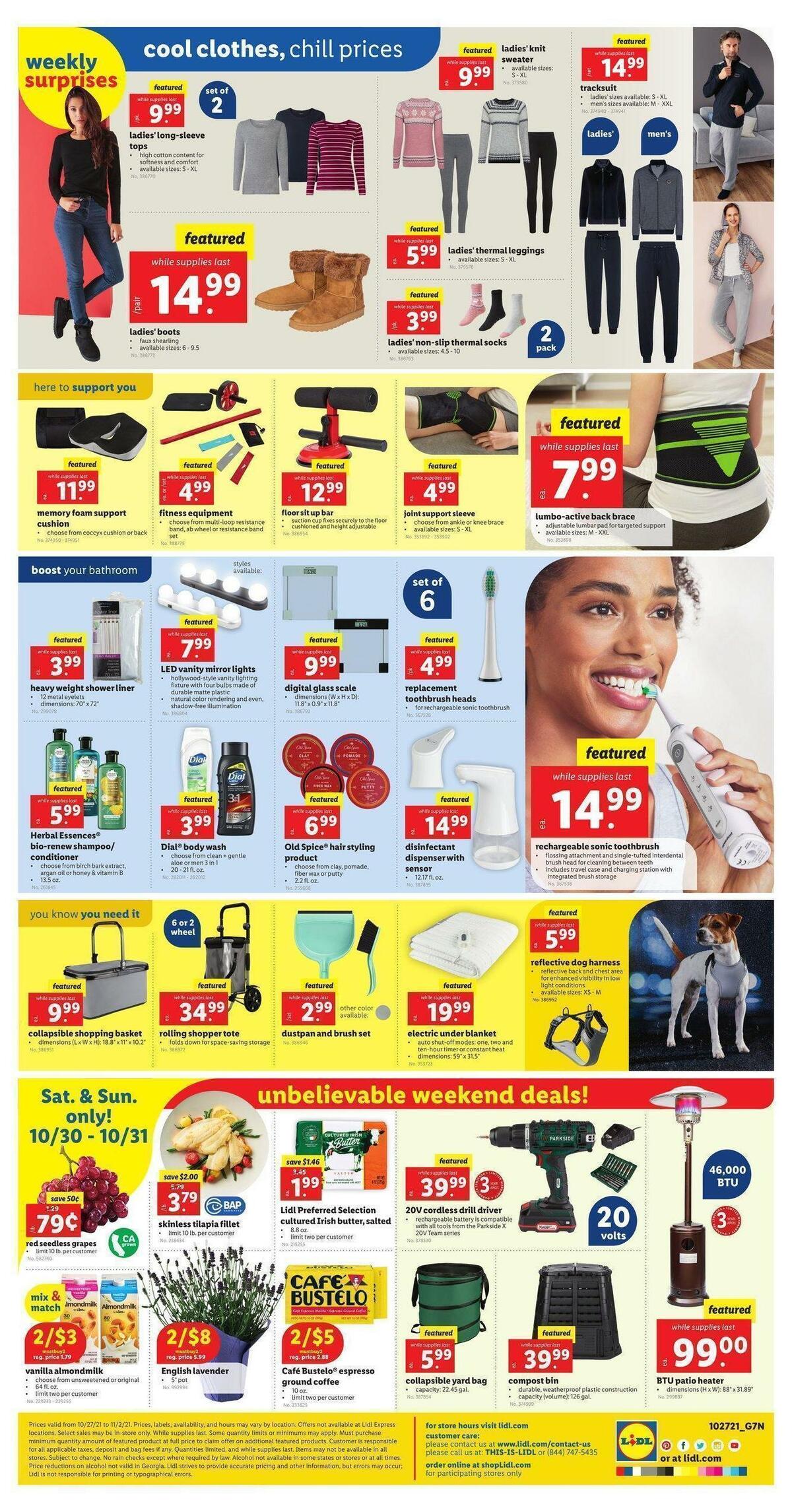 LIDL Weekly Ad from October 27