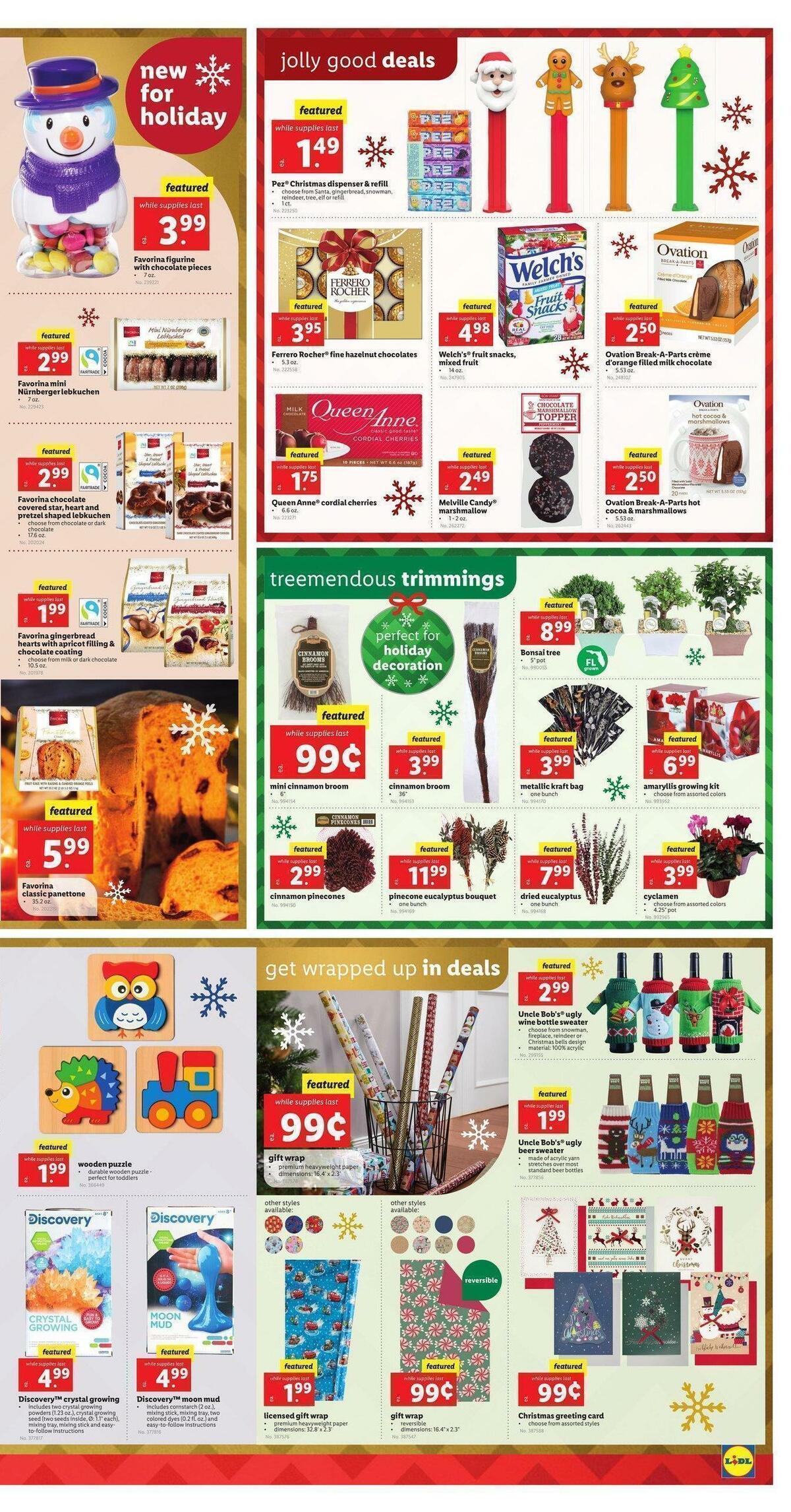 LIDL Weekly Ad from November 3