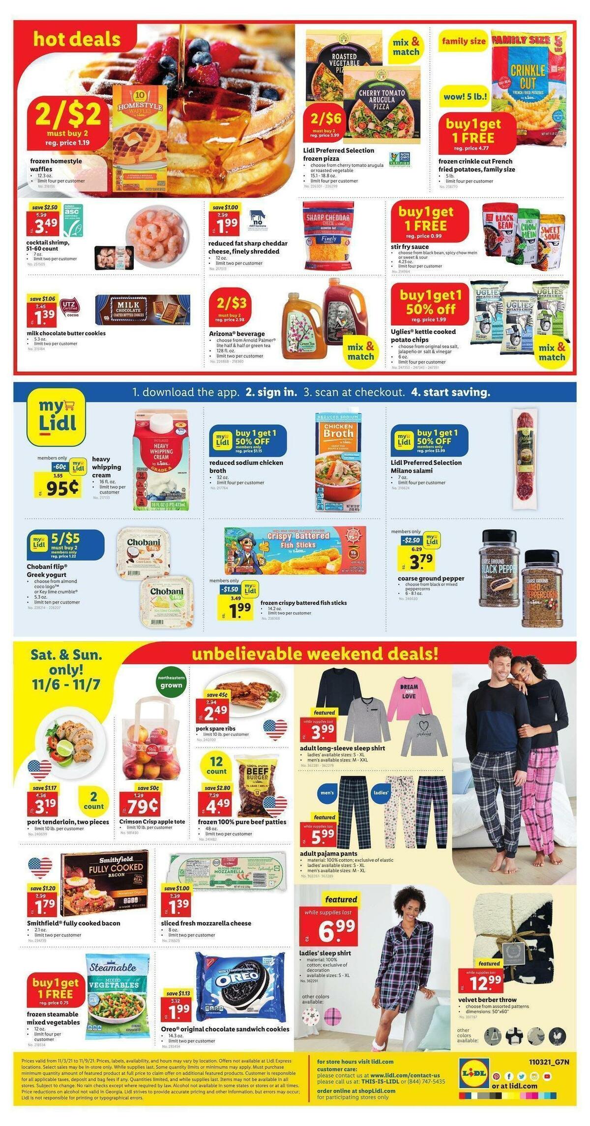 LIDL Weekly Ad from November 3