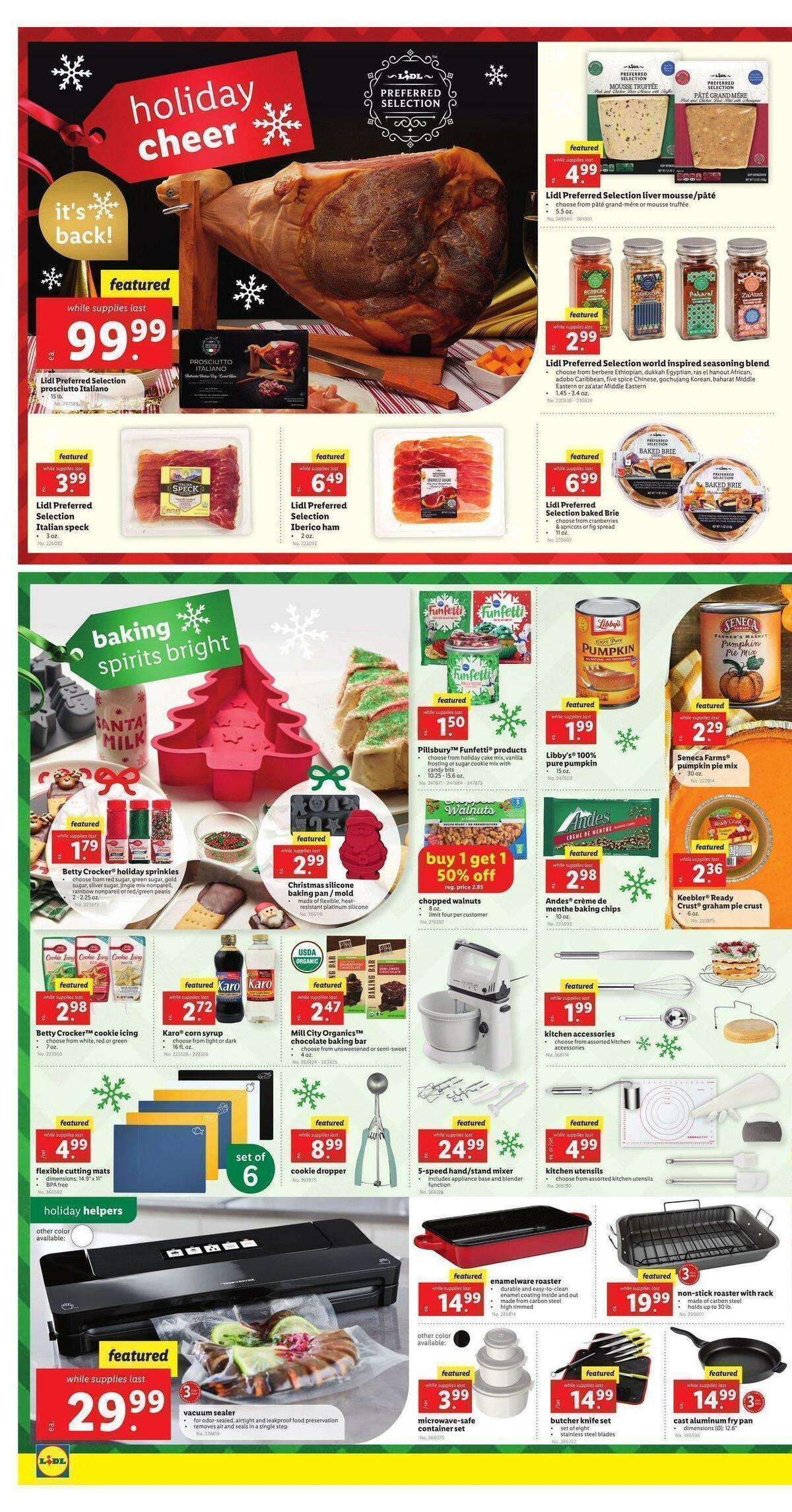 LIDL Weekly Ad from November 10