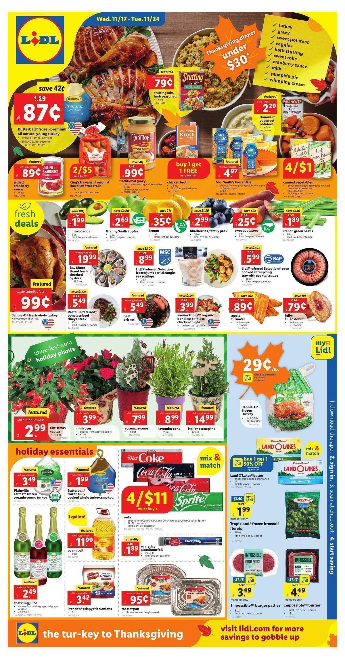 LIDL Weekly Ad from November 17