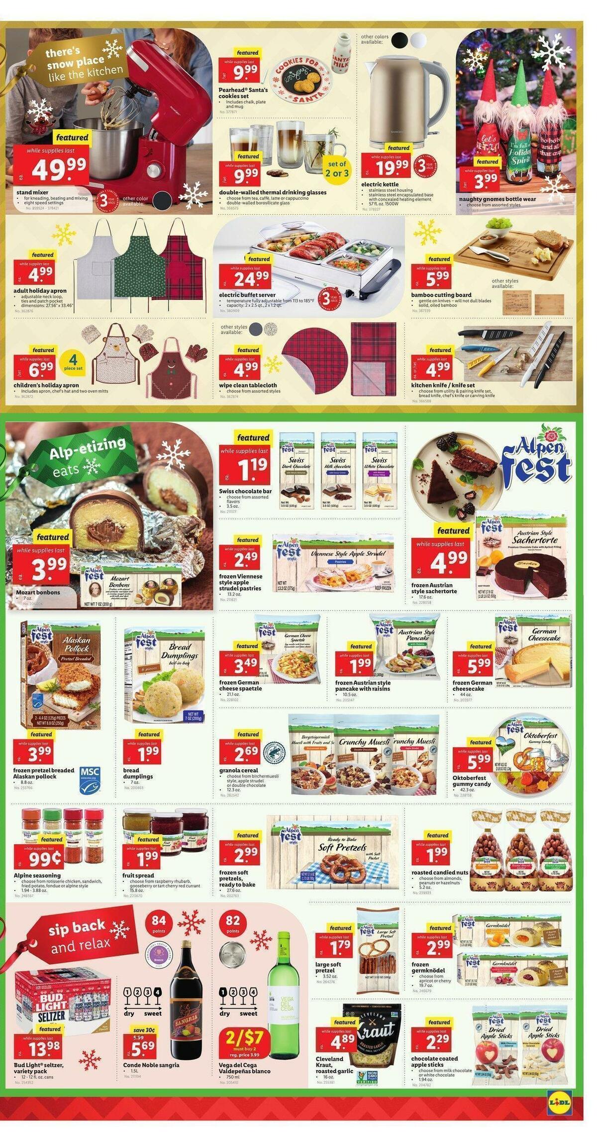 LIDL Weekly Ad from December 1