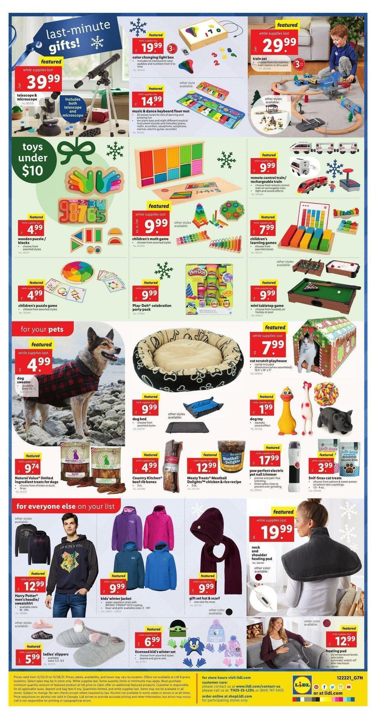 LIDL Weekly Ad from December 22