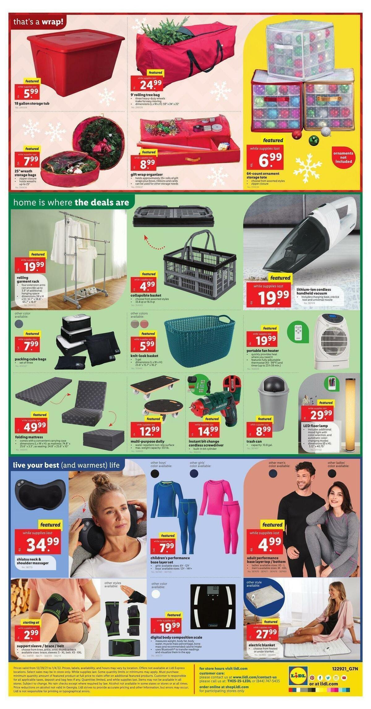 LIDL Weekly Ad from December 29