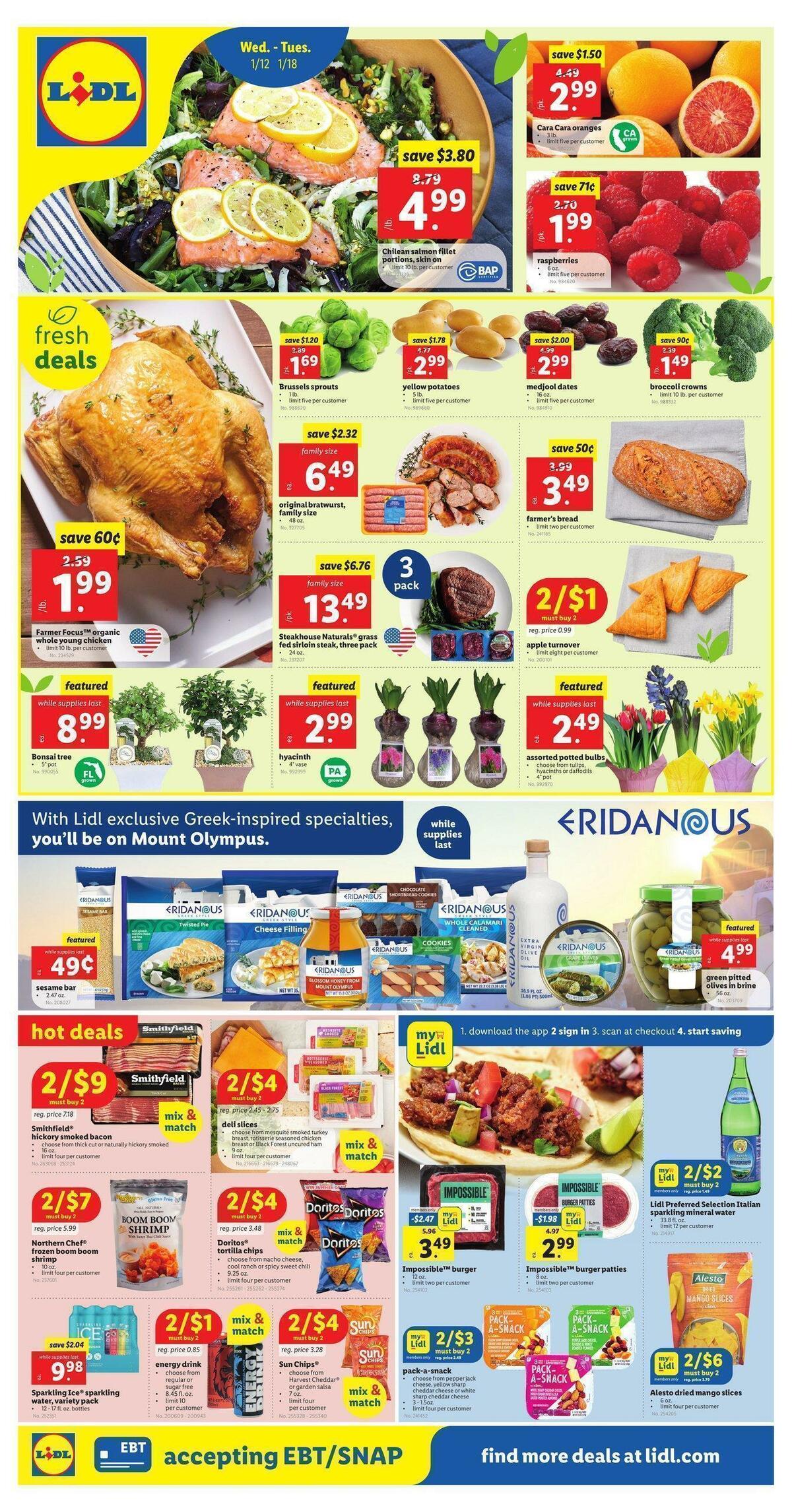 LIDL Weekly Ad from January 12