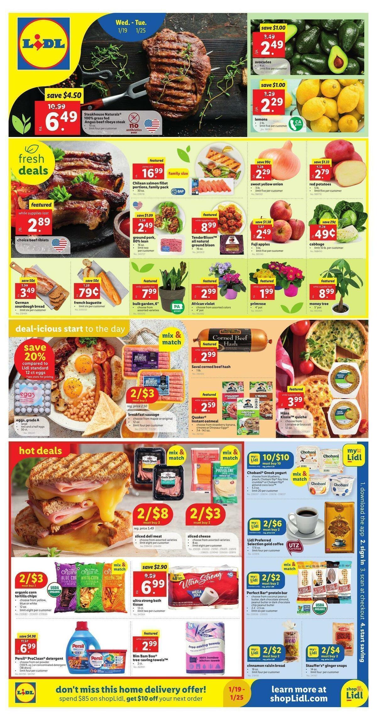 LIDL Weekly Ad from January 19