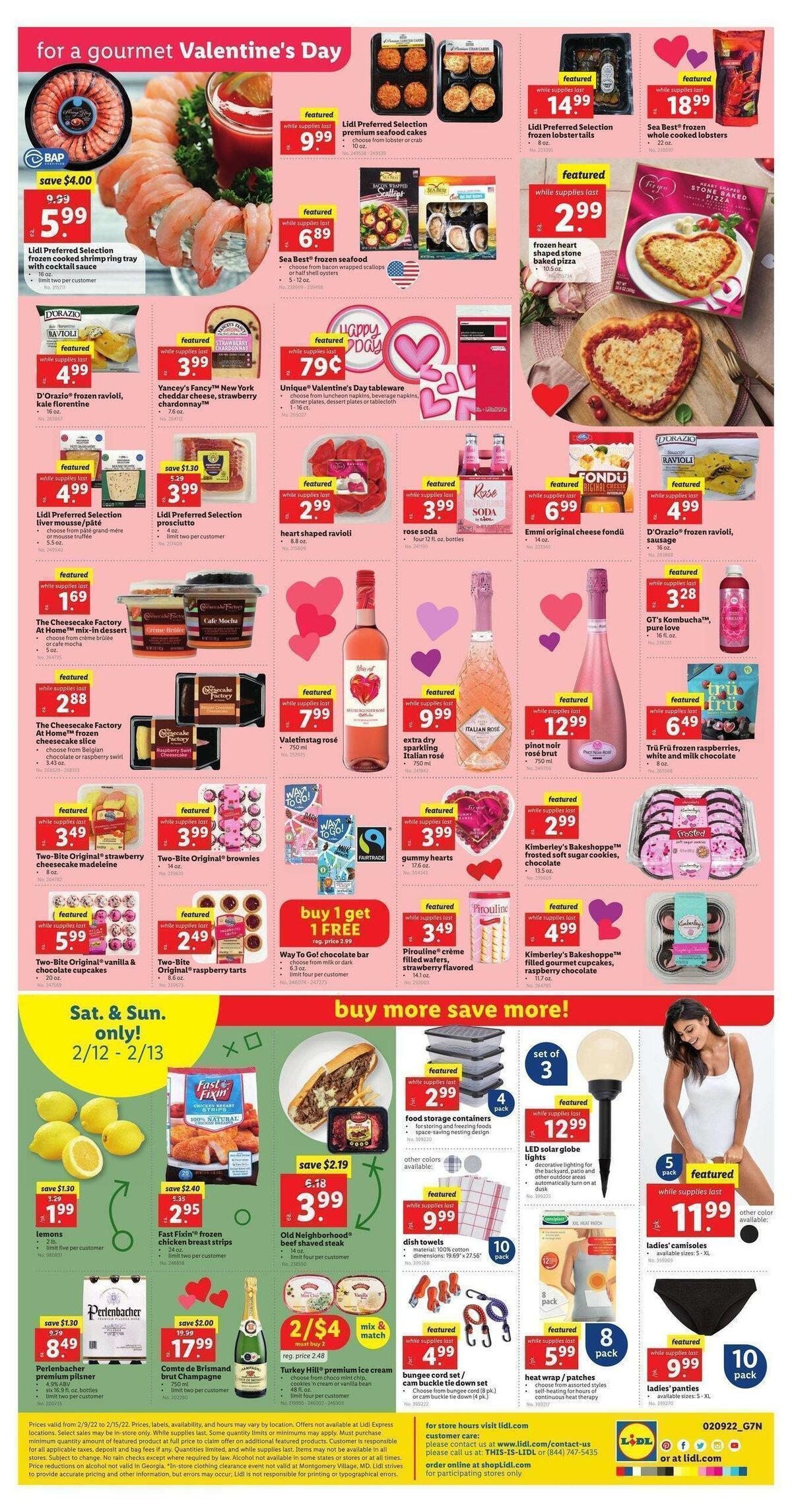 LIDL Weekly Ad from February 9
