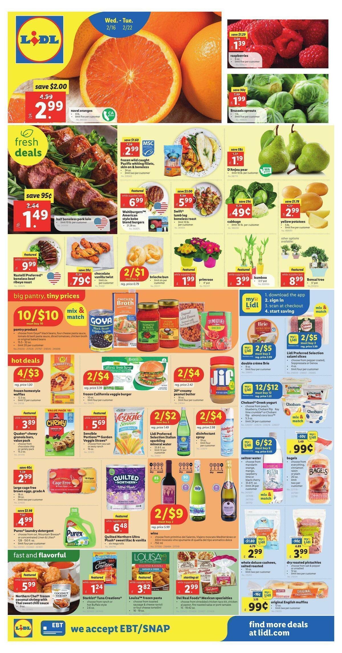 LIDL Weekly Ad from February 16