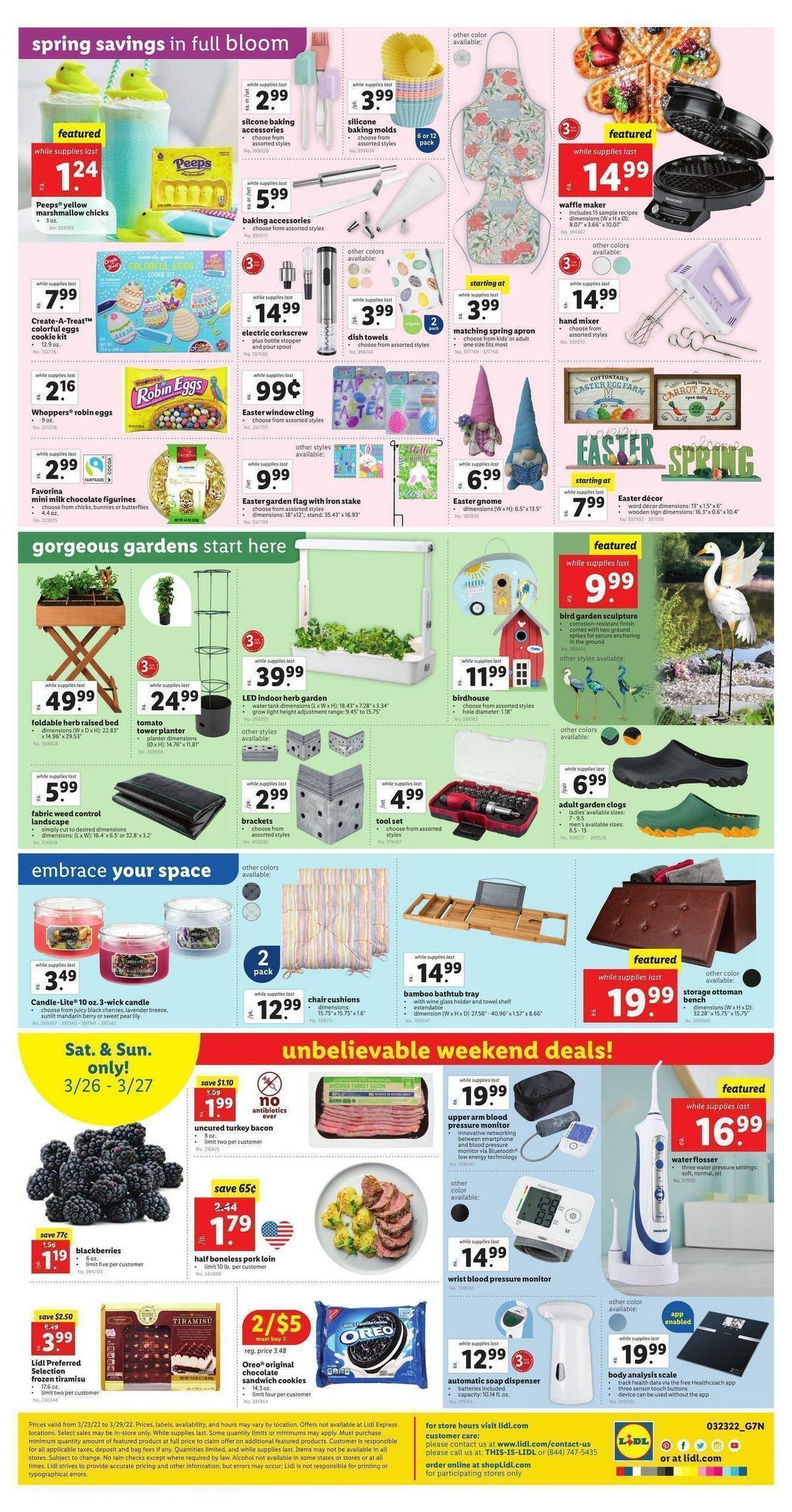 LIDL Weekly Ad from March 23