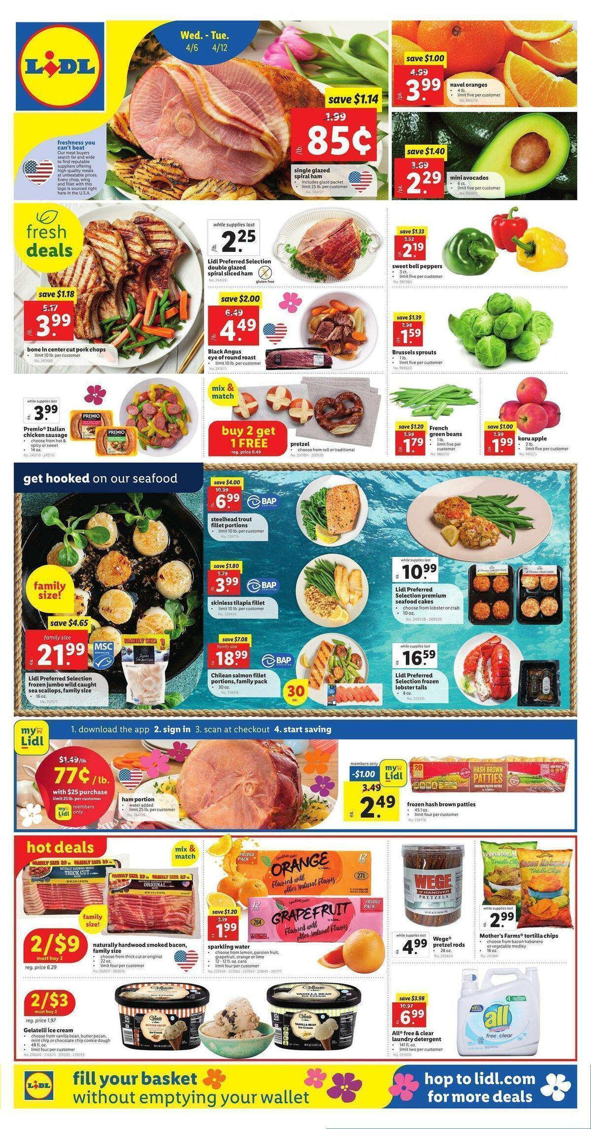 LIDL Weekly Ad from April 6