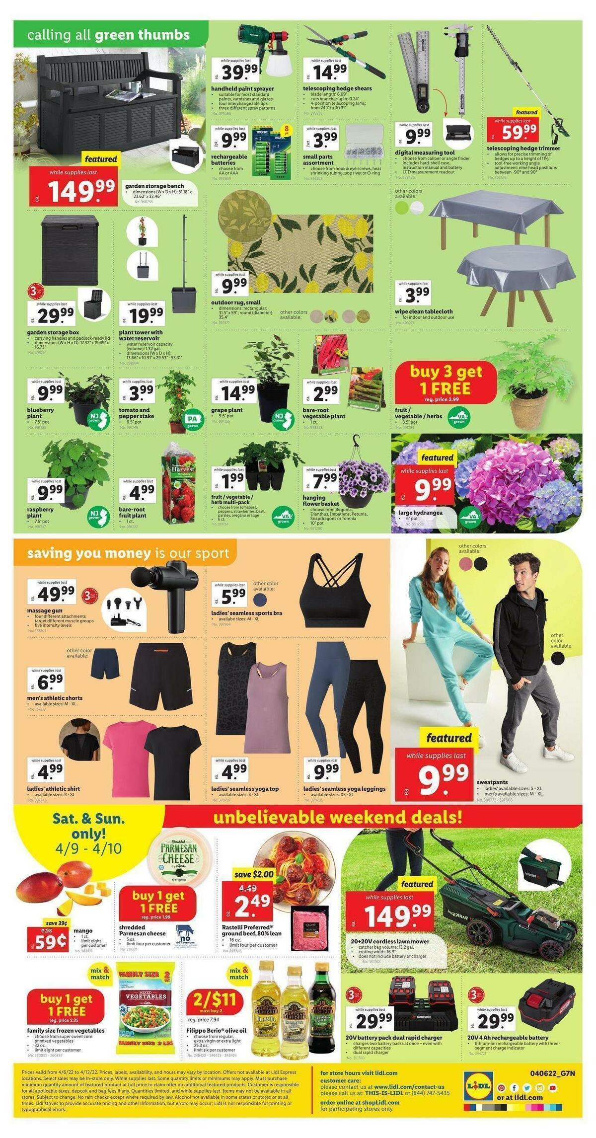 LIDL Weekly Ad from April 6