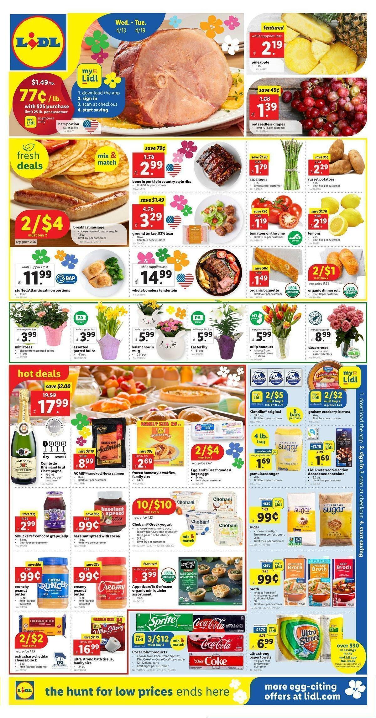 LIDL Weekly Ad from April 13