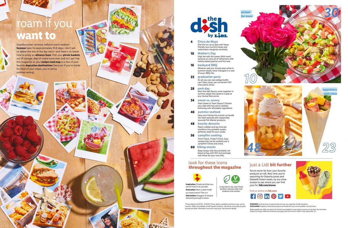 LIDL Summer Weekly Ad from April 27