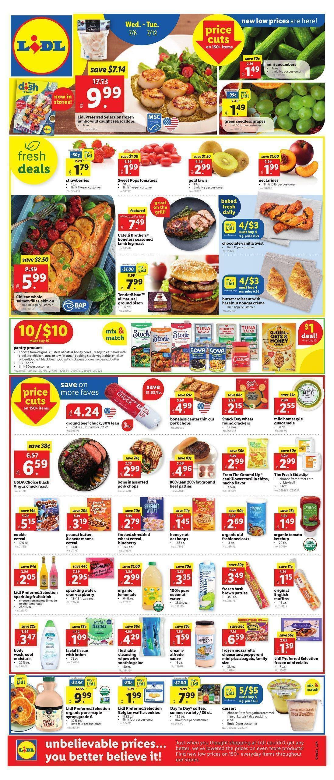 LIDL Weekly Ad from July 6